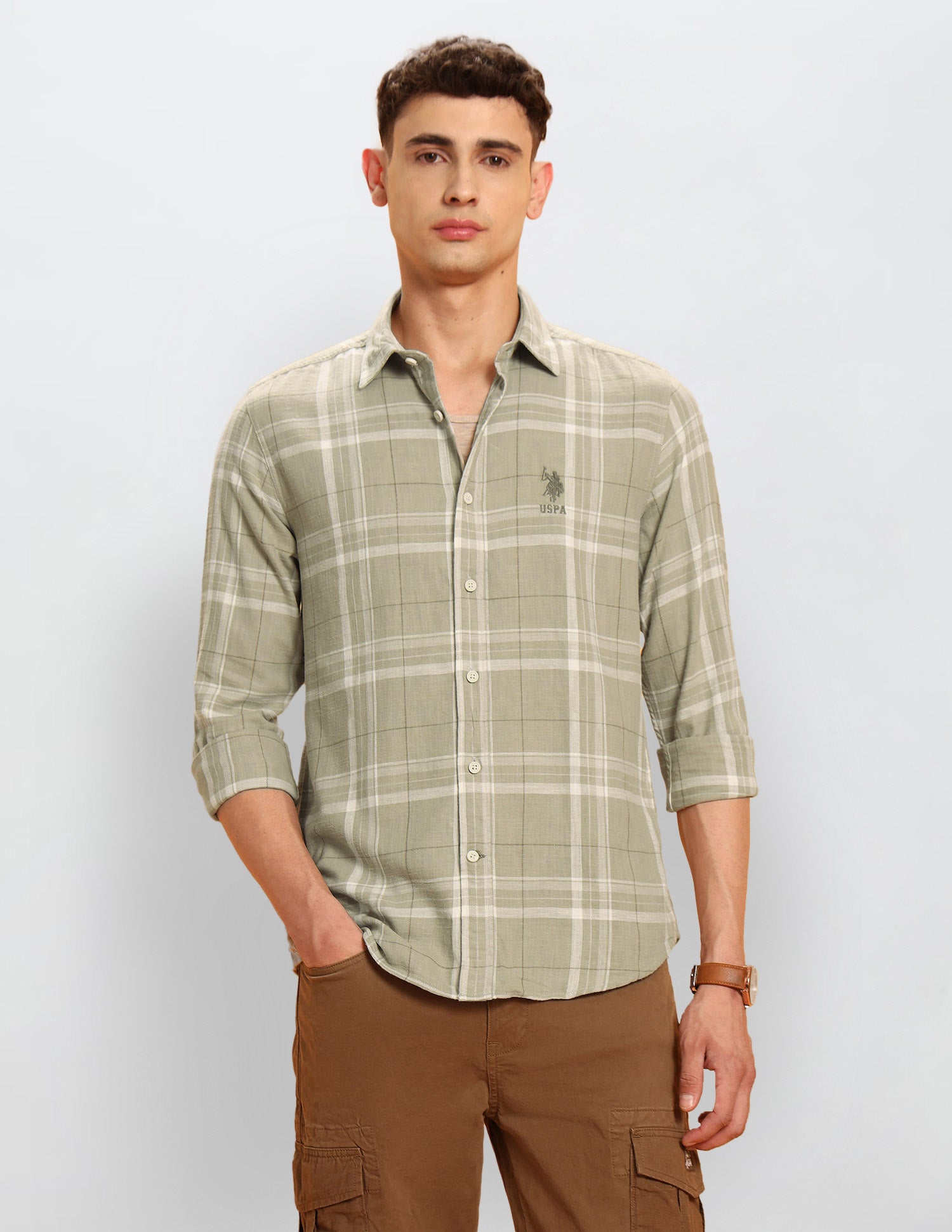 Legend Of Horseshoe Tartan Checked Shirt