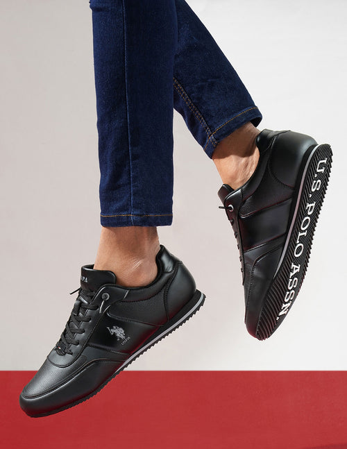 Buy STARTER Men Solid Black Sneaker(_8905672017030_Black_6 UK_) at Amazon.in