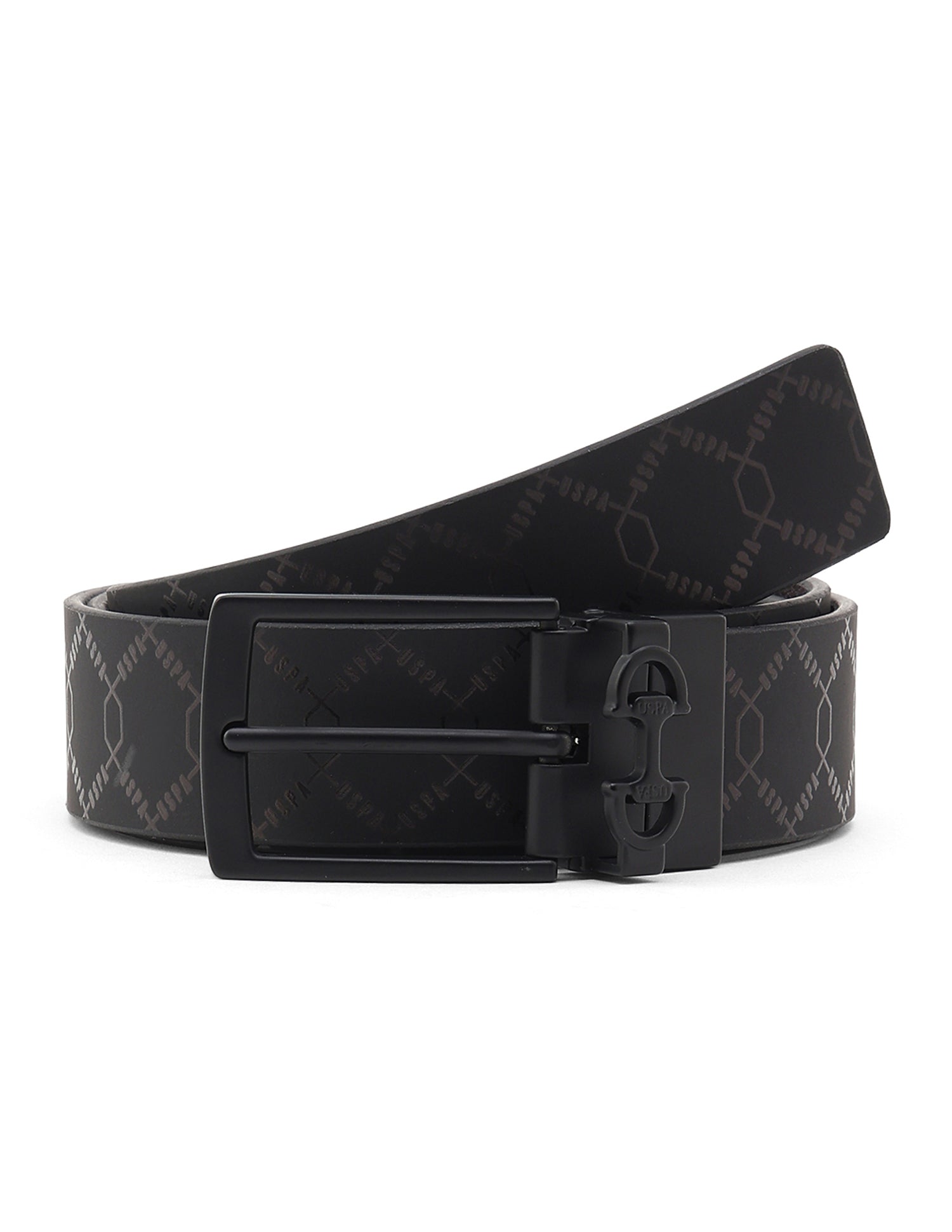 Aiden Geometric Reversible Belt Multi2 - U.S. Polo Assn. India | Large