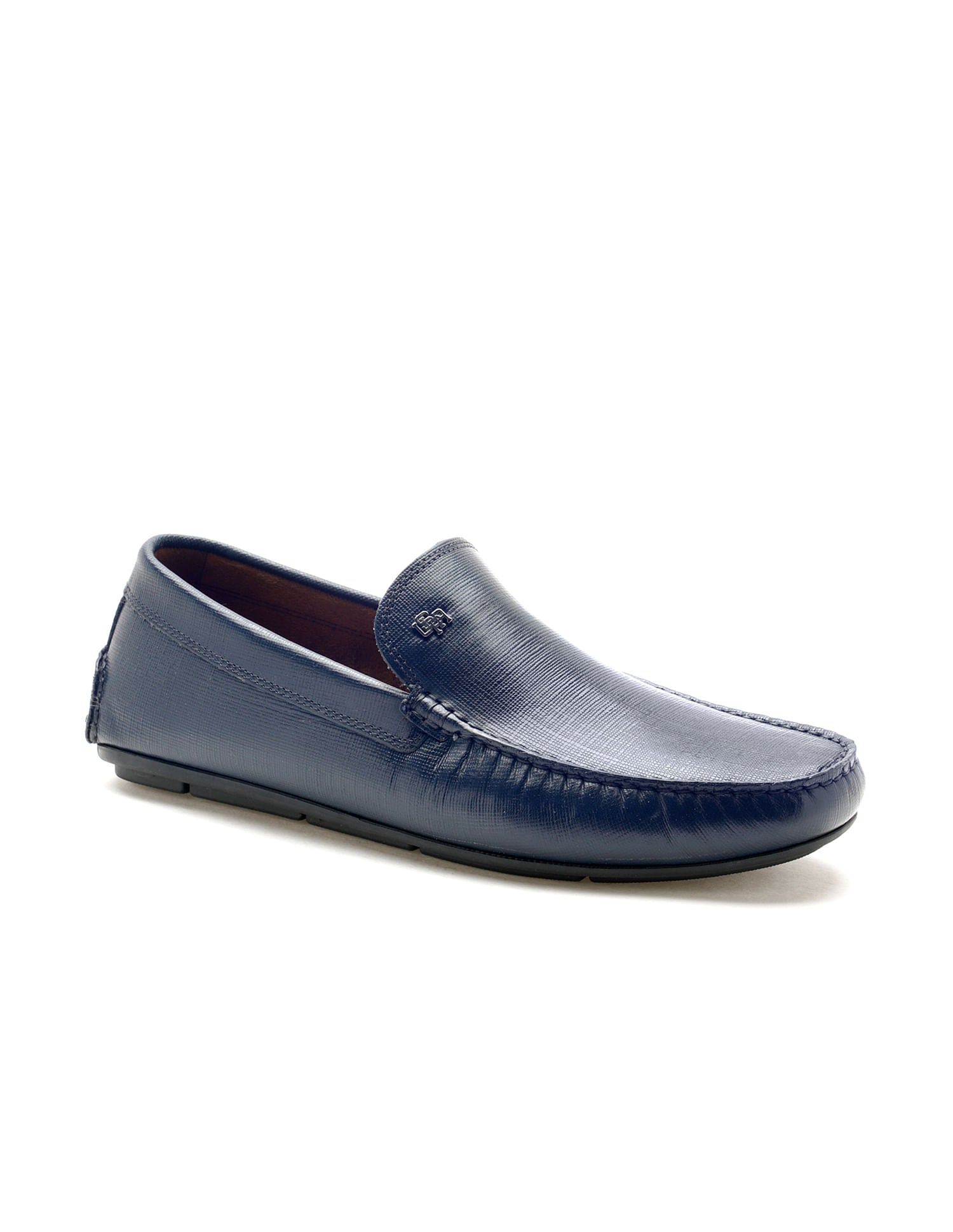 Metallic Logo Solid Crent 3.0 Loafers Navy - U.S. POLO ASSN. | Large