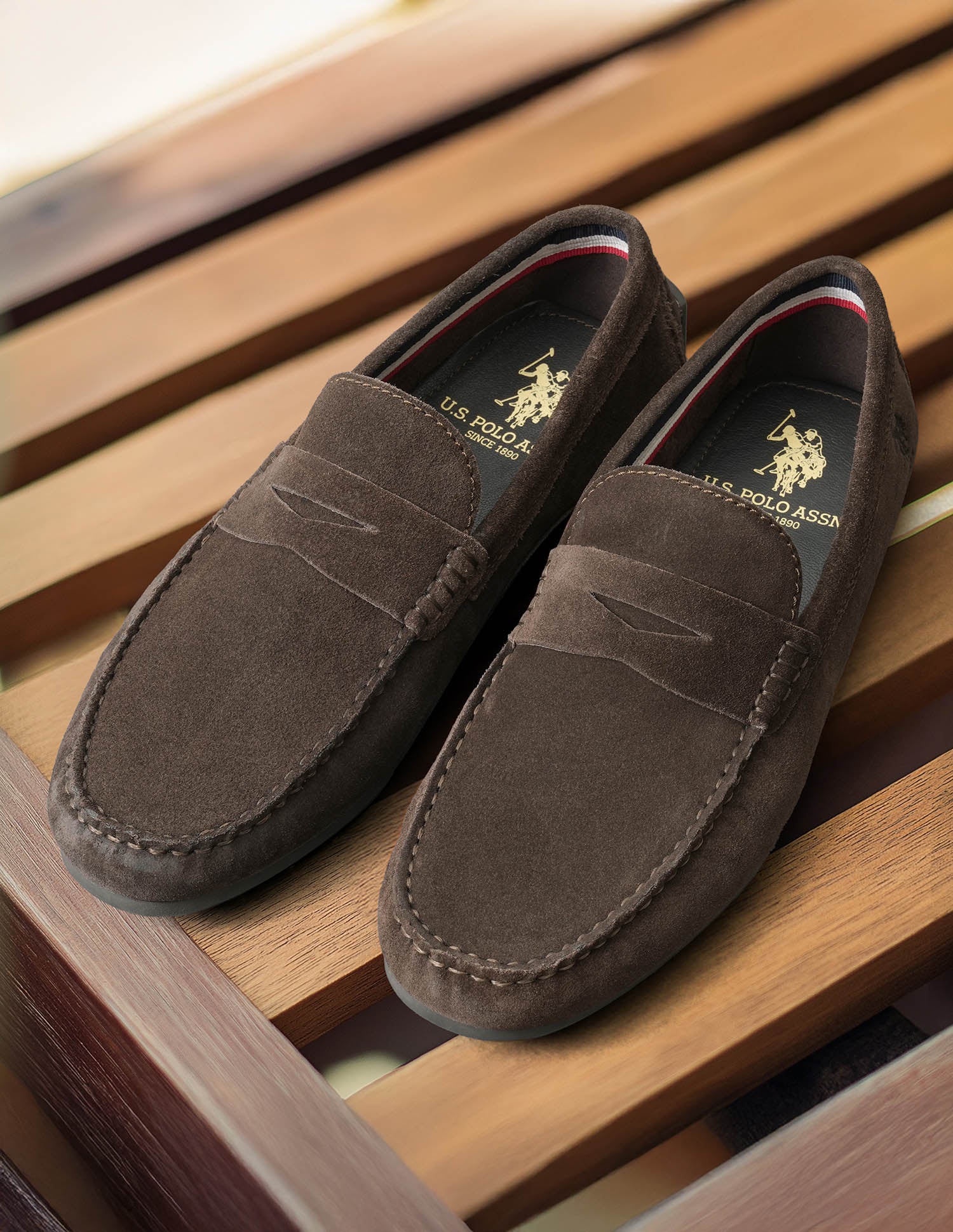 Men Terini Suede Slip-On Shoes