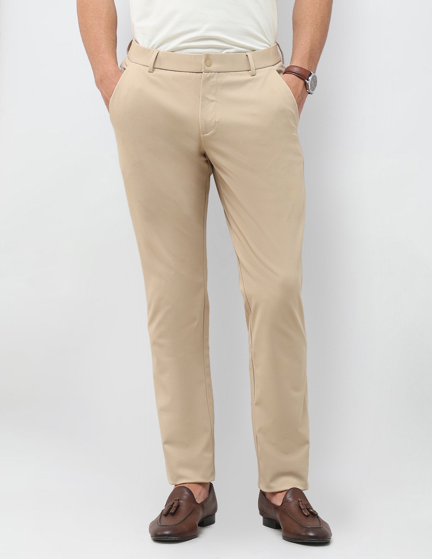 Knitted Denver Slim Fit Trousers