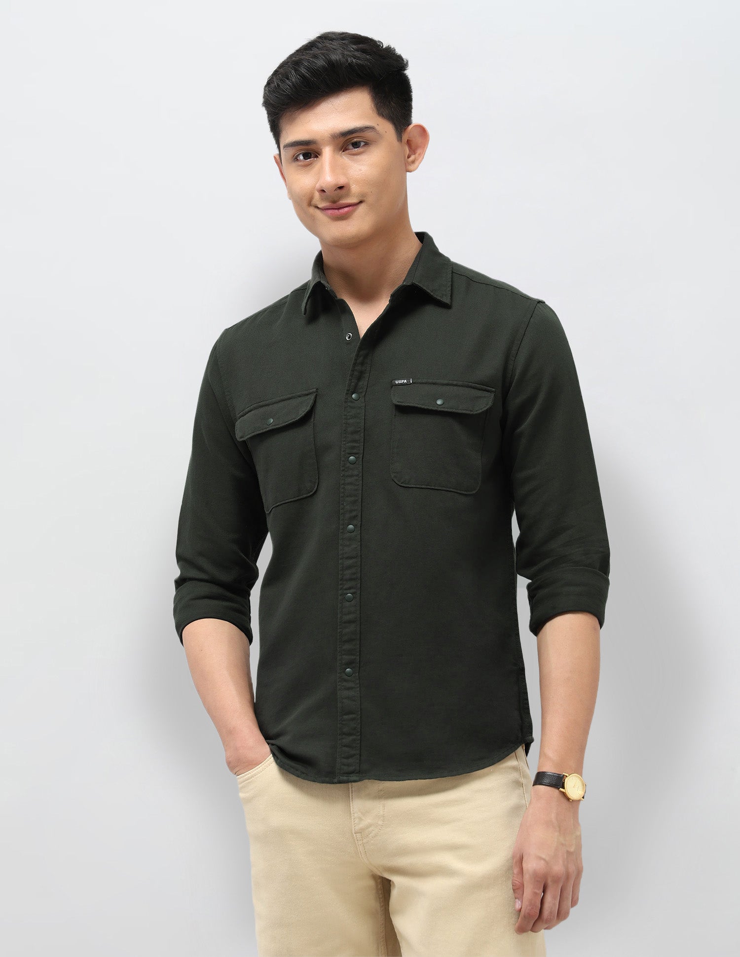 Twill Pure Cotton Shirt
