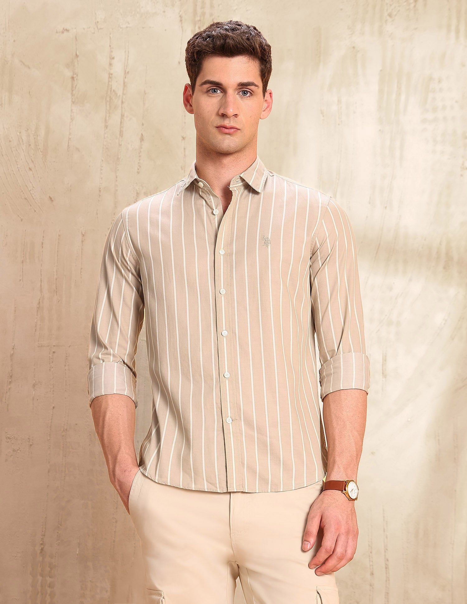 Dobby Tailored Fit Shirt