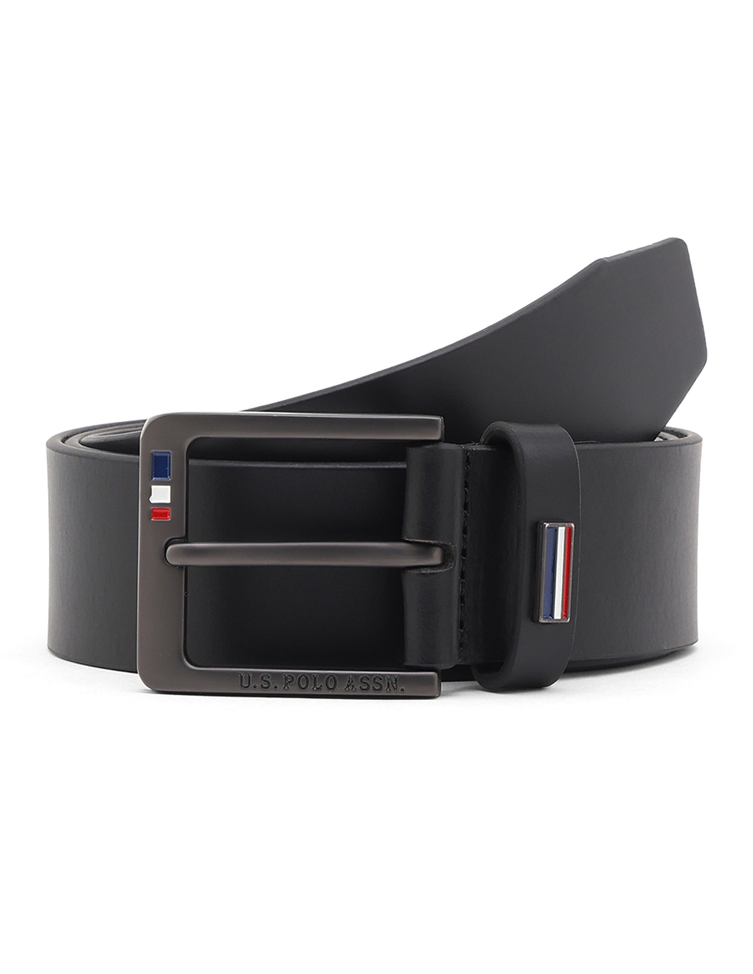 Amos Belt Black - U.S. Polo Assn. India | Large