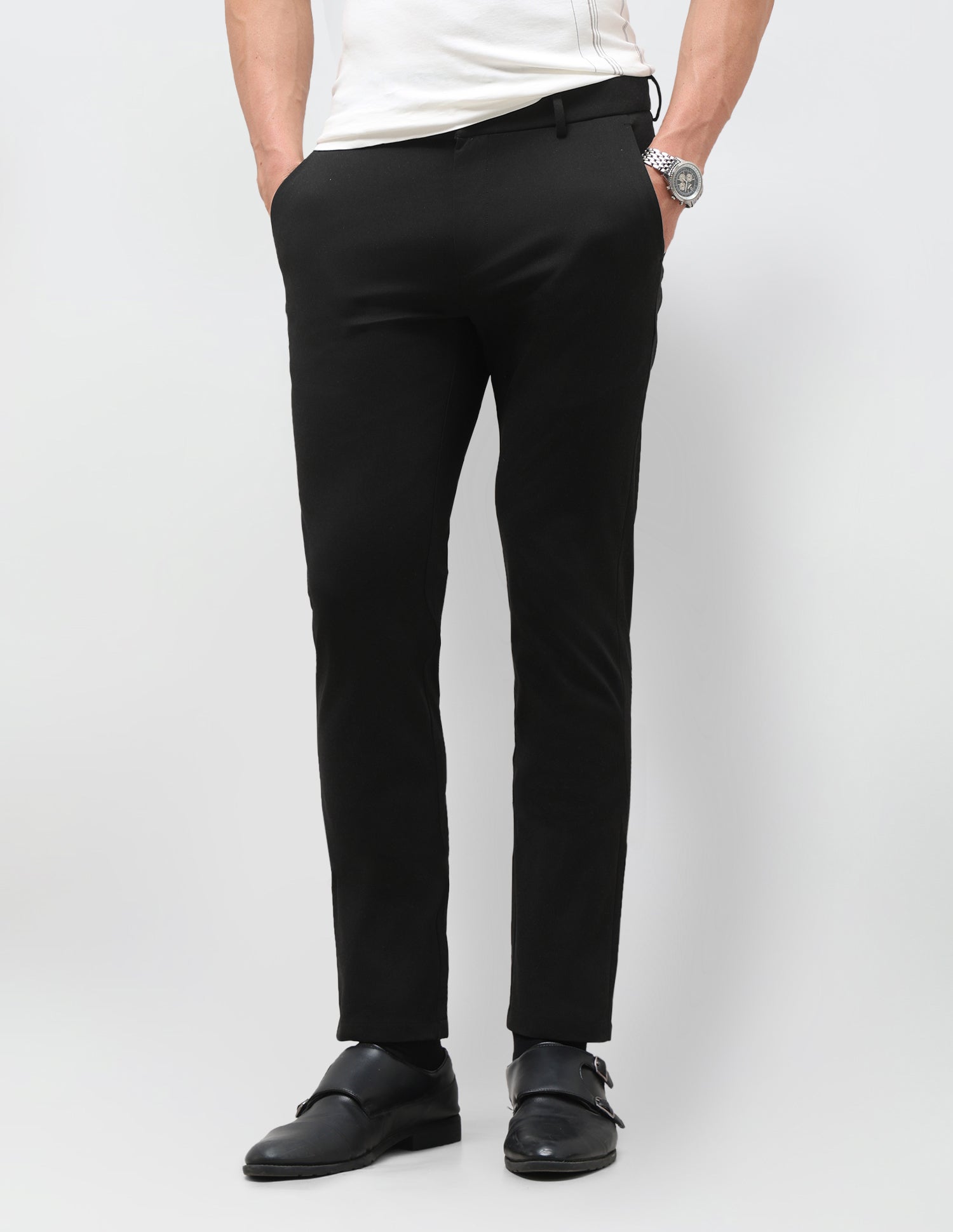 Knitted Austin Slim Fit Trousers