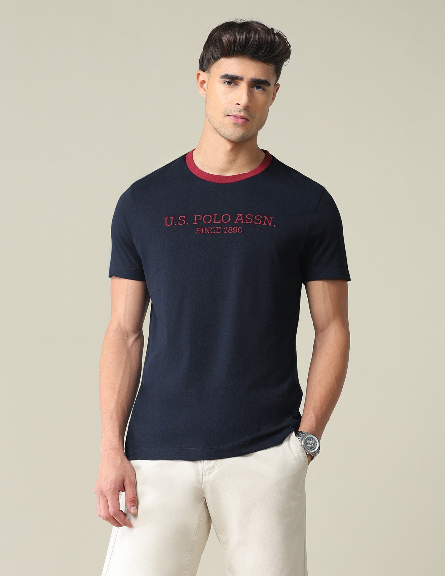 Embroidered Logo T-Shirt