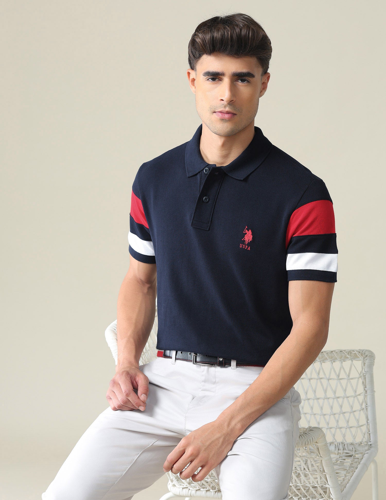 Solid Pique Polo Shirt