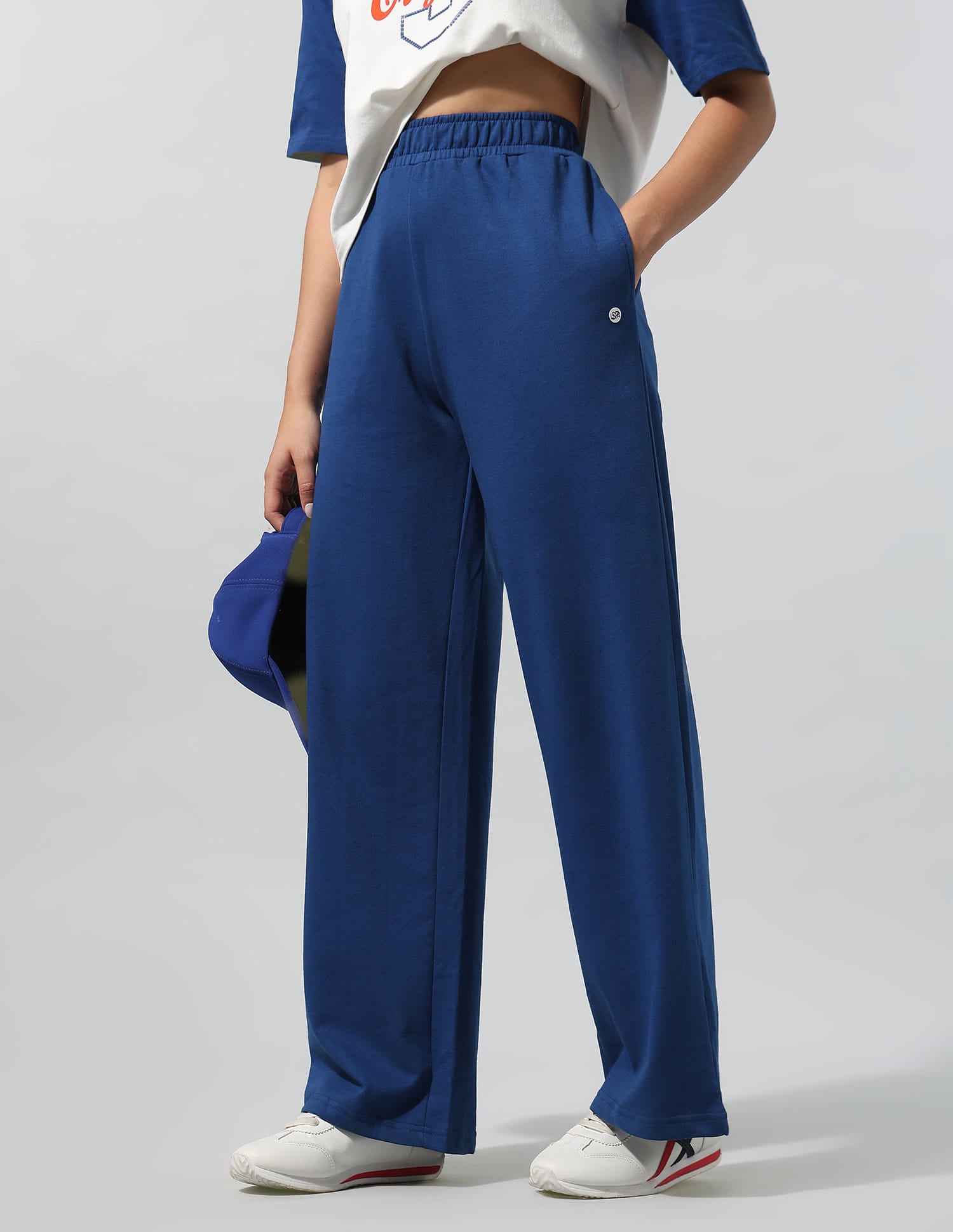 High Rise Wide Leg Trousers