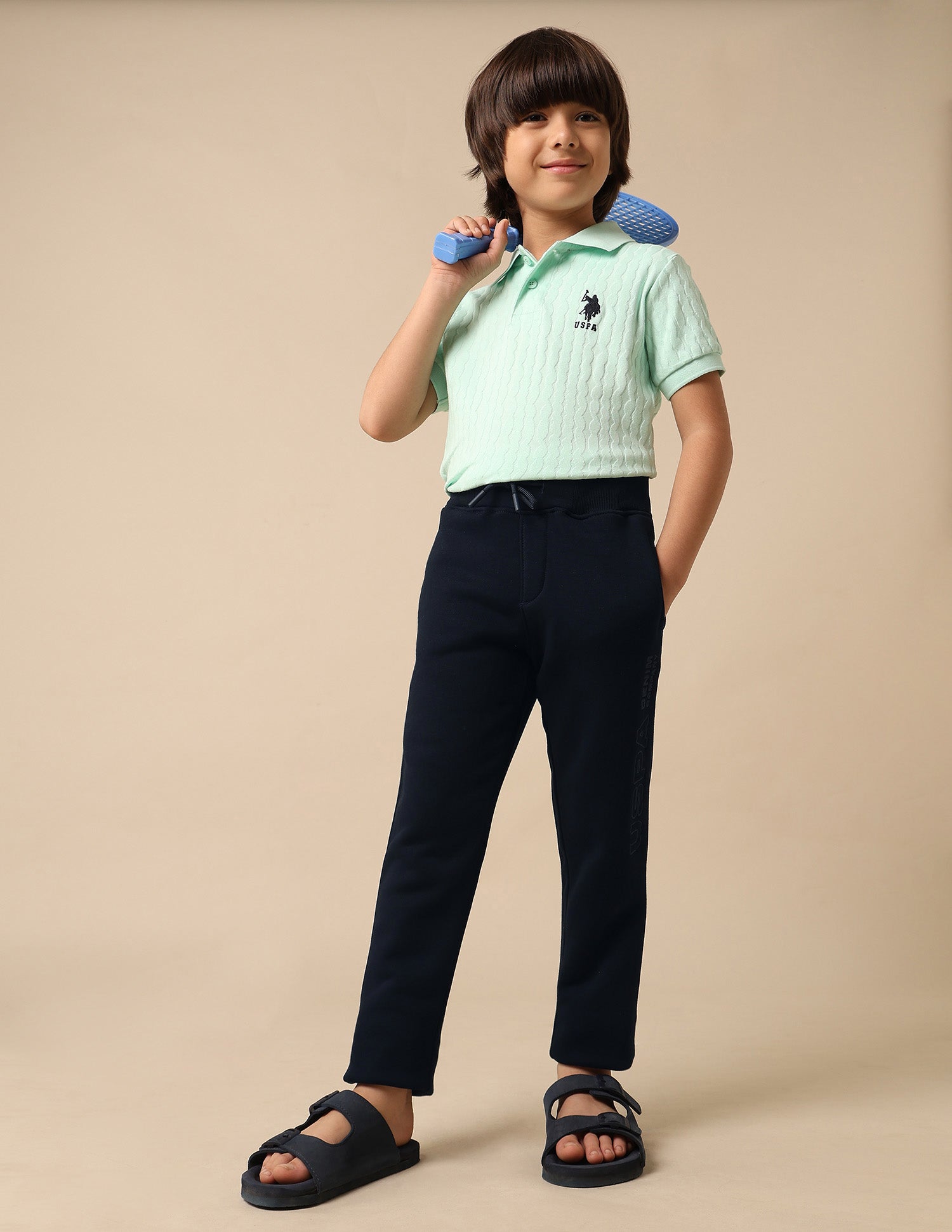 Solid Regular Fit Track Pants