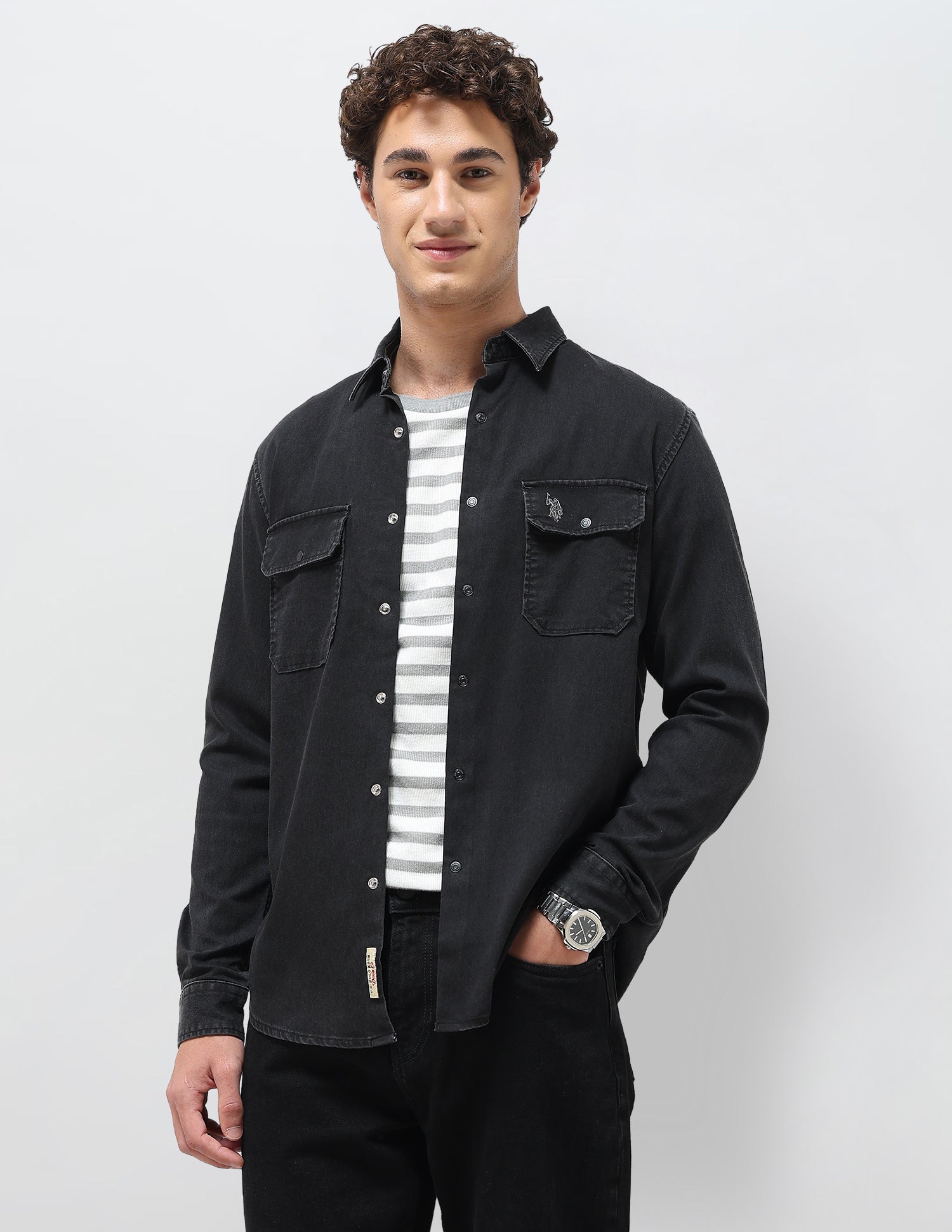 Regular Fit Twill Shirt