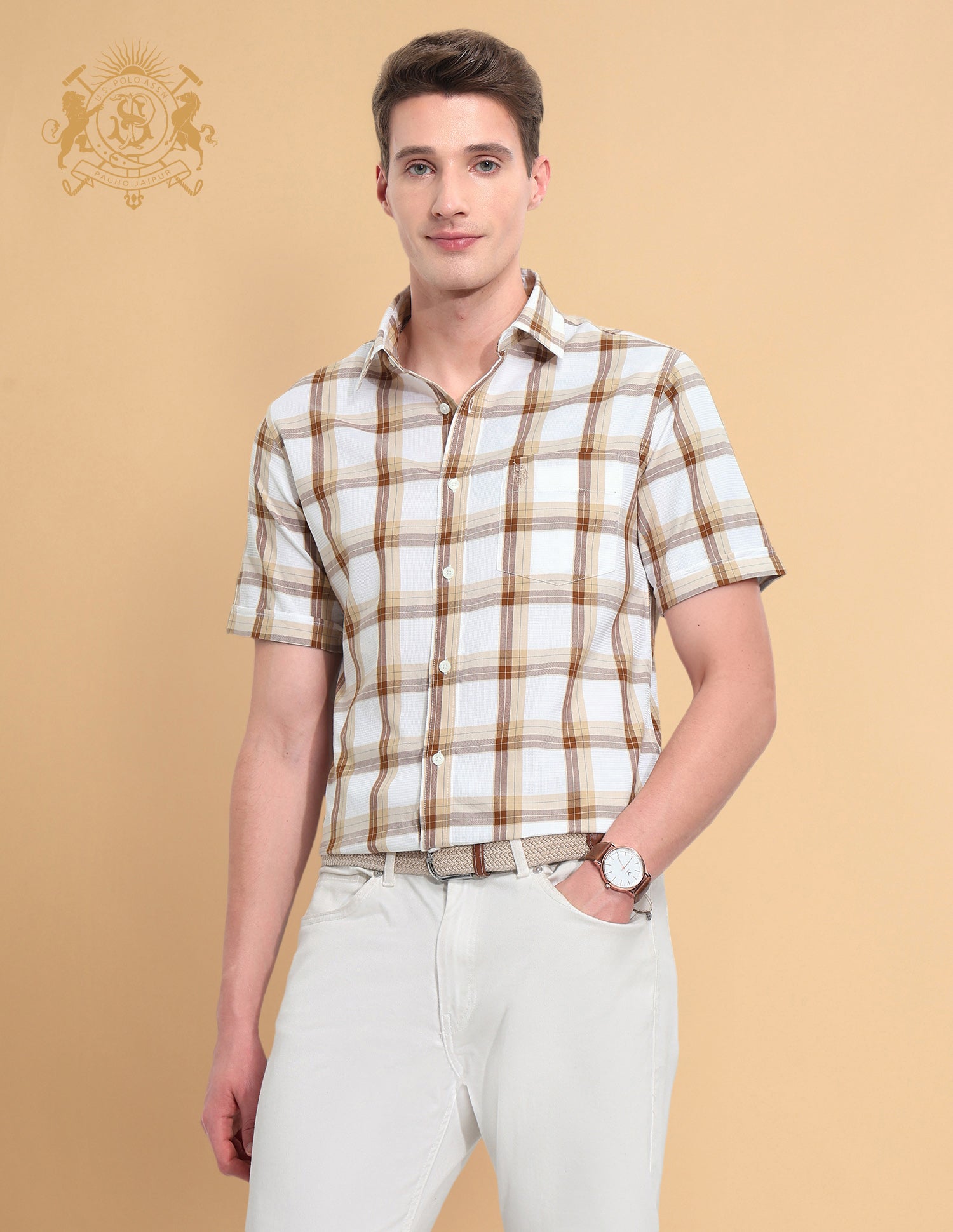 White Harbour Tartan Checked Shirt