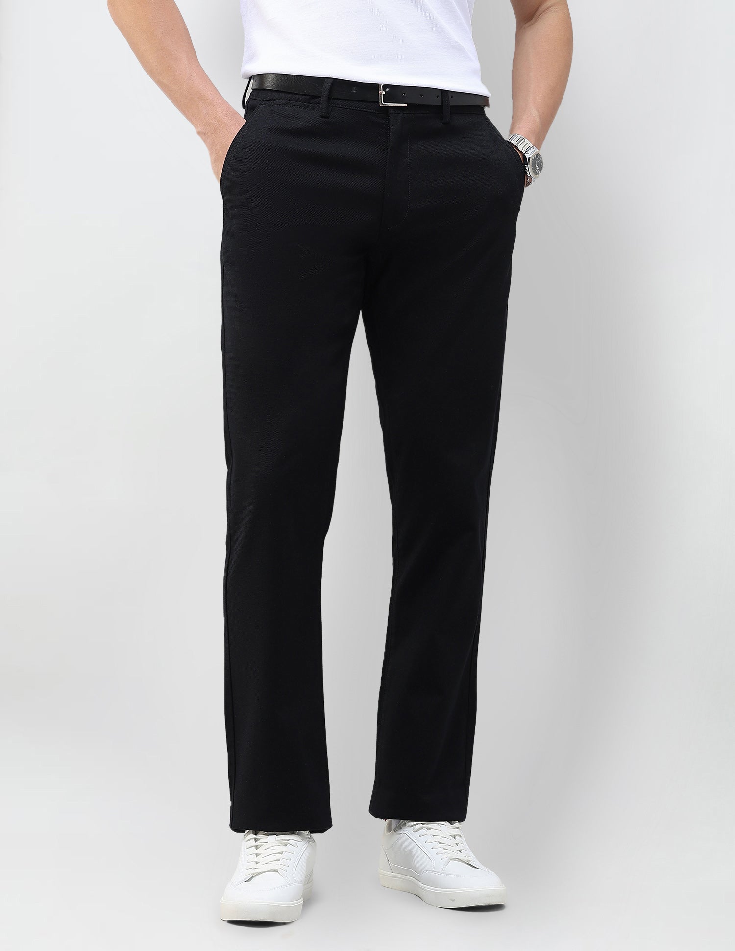 Riley Straight Fit Dobby Trousers