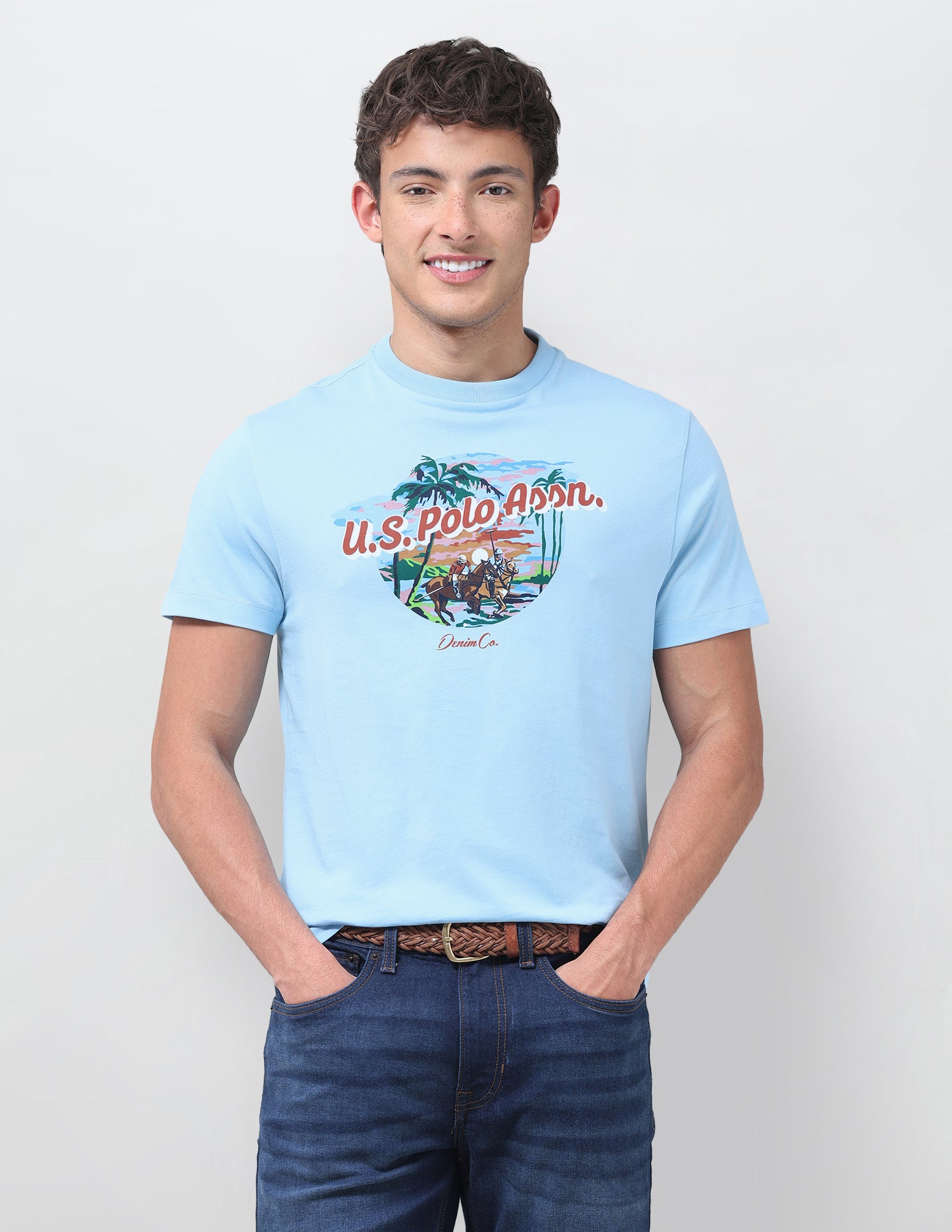 Graphic Brand Printed Regular Fit T-Shirt