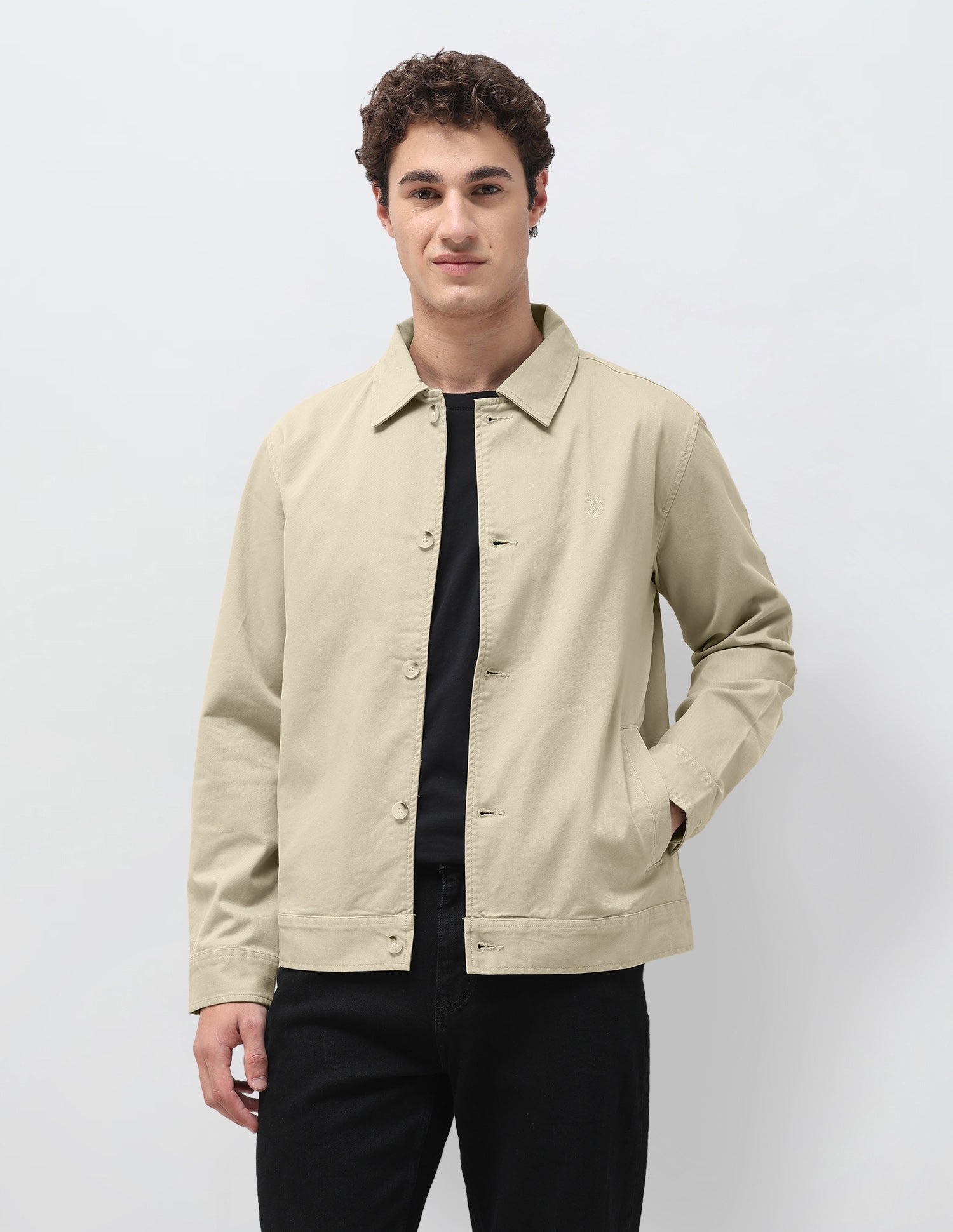 Solid Regular Fit Shacket