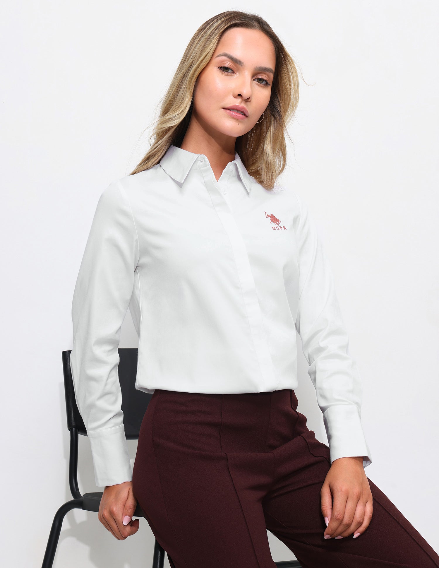 Regular Fit Satin Shirt