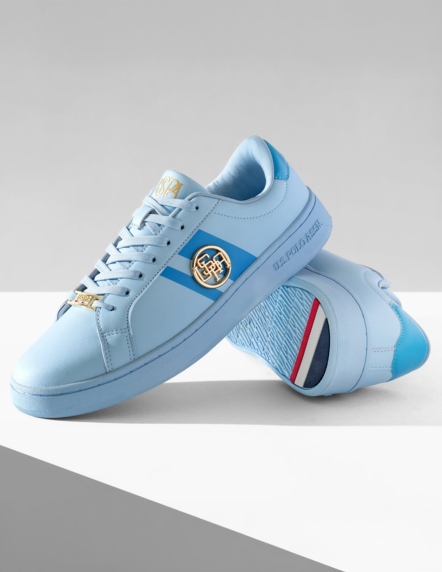 Emery 3.0 Sneaker Shoes Light Blue - U.S. Polo Assn. India | Large