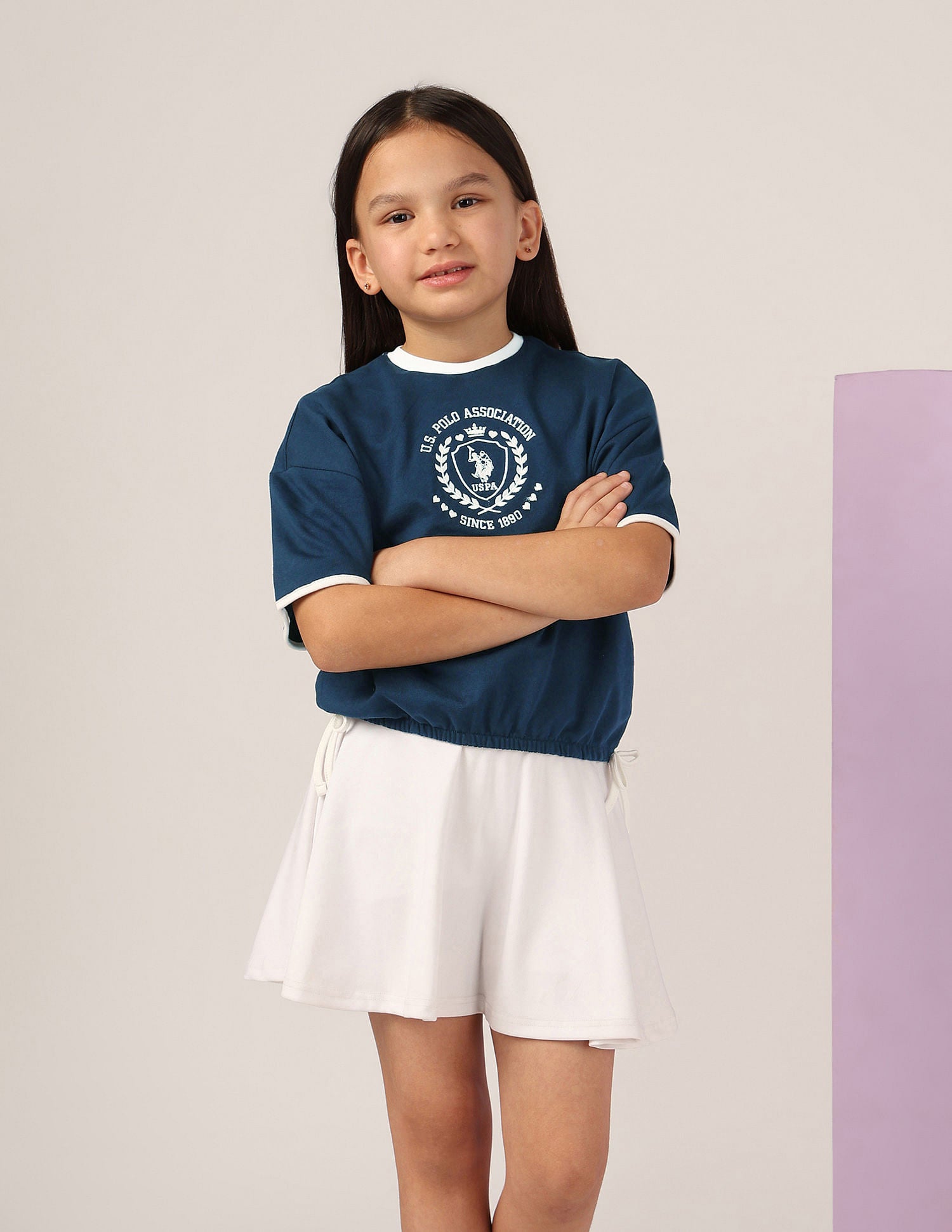 Girls Brand Printed T-Shirt