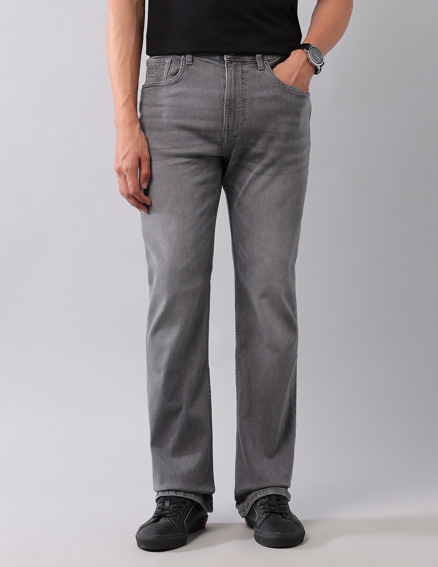 Conno Bootcut Grey Jeans