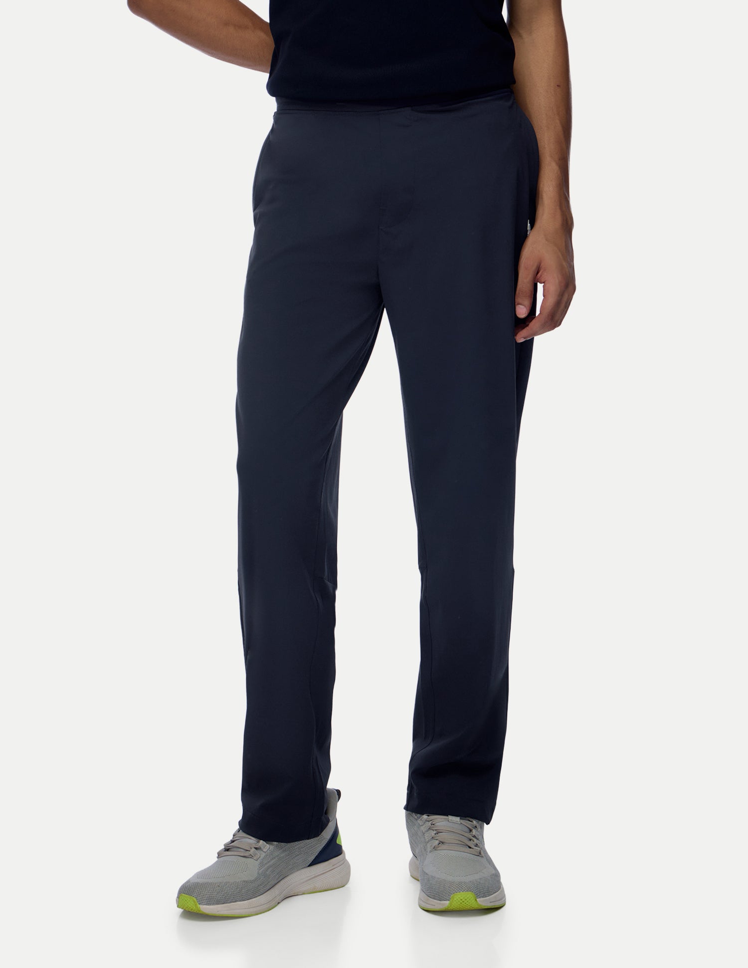 Mid Rise Regular Fit Active Track Pants Navy - U.S. Polo Assn. India | Large