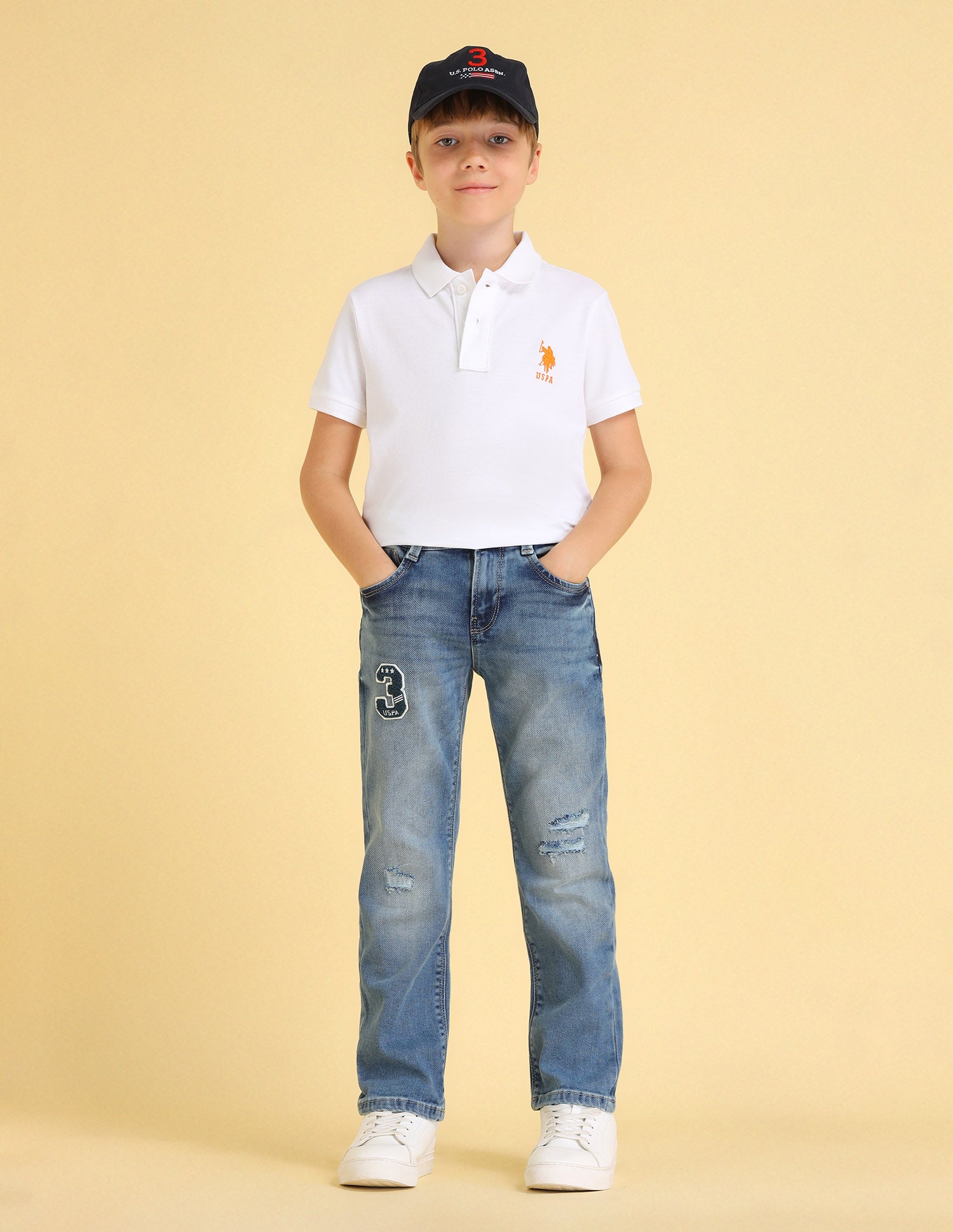 UKJEN581 ME. BLUE Boys Jeans