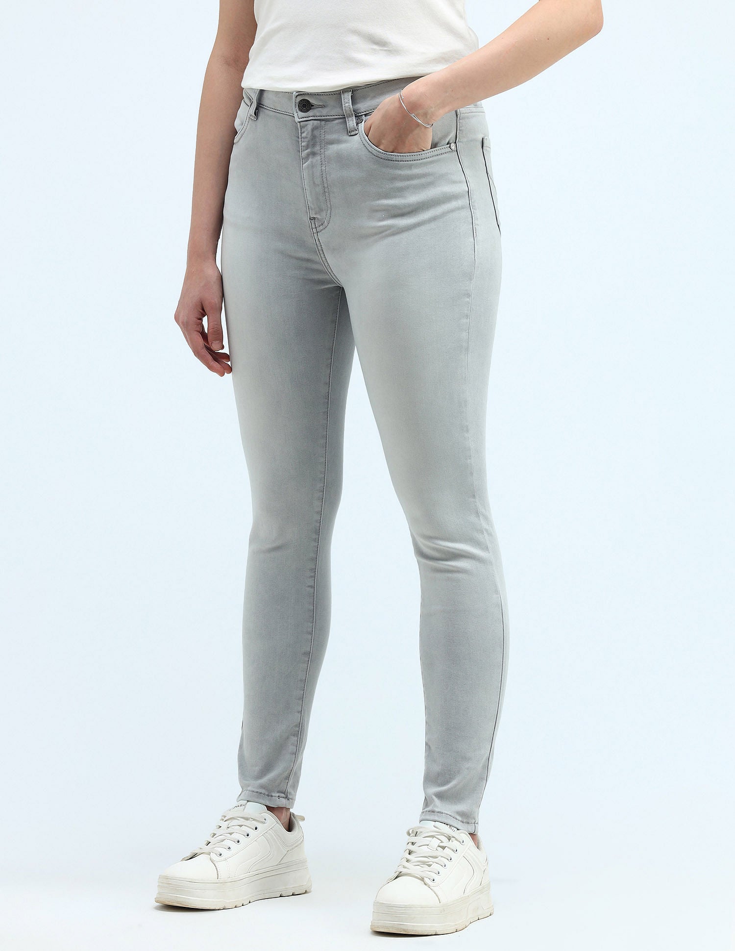 High Rise Super Skinny Jeans