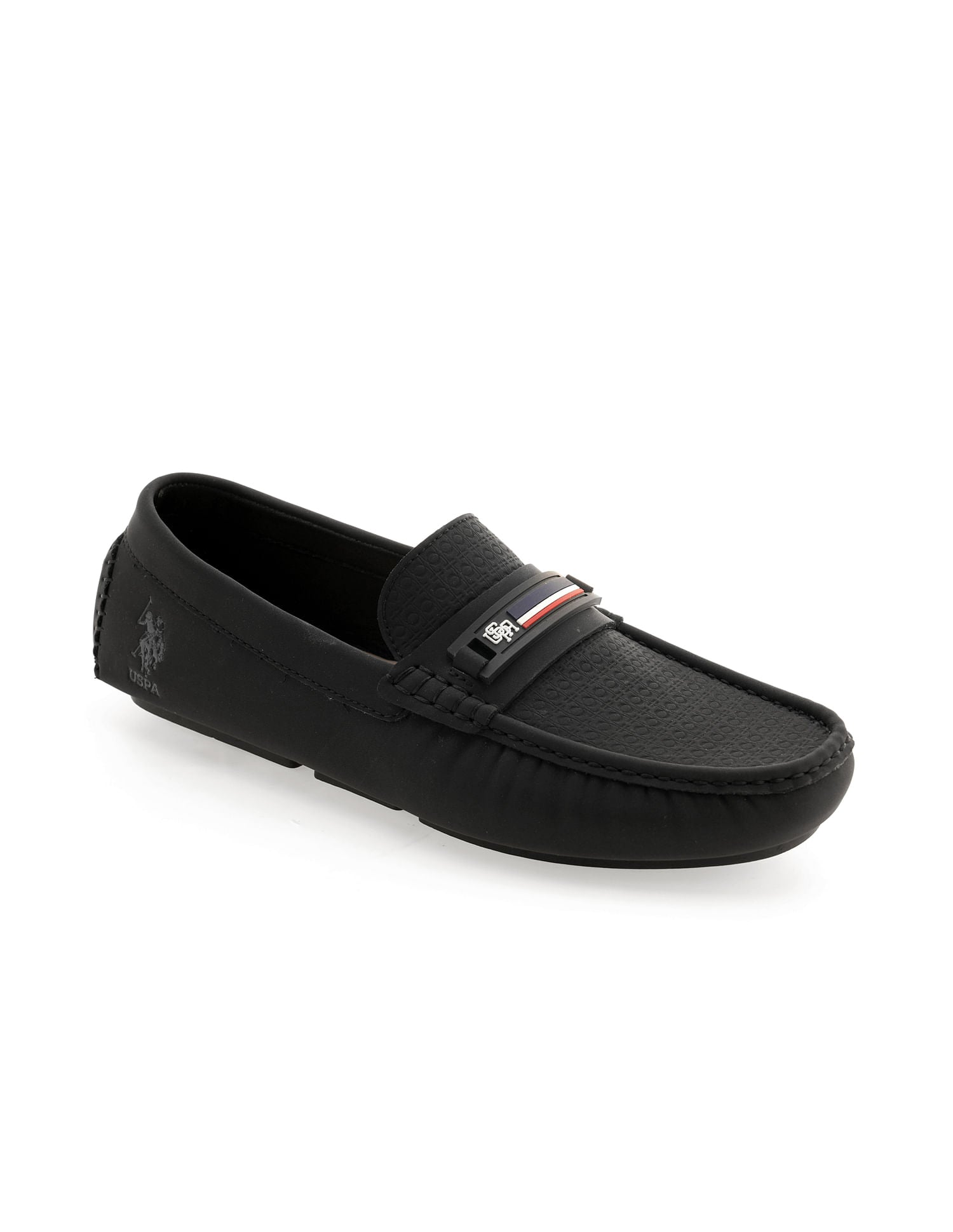 Men Teno Textured Loafer Black - U.S. POLO ASSN. | Large