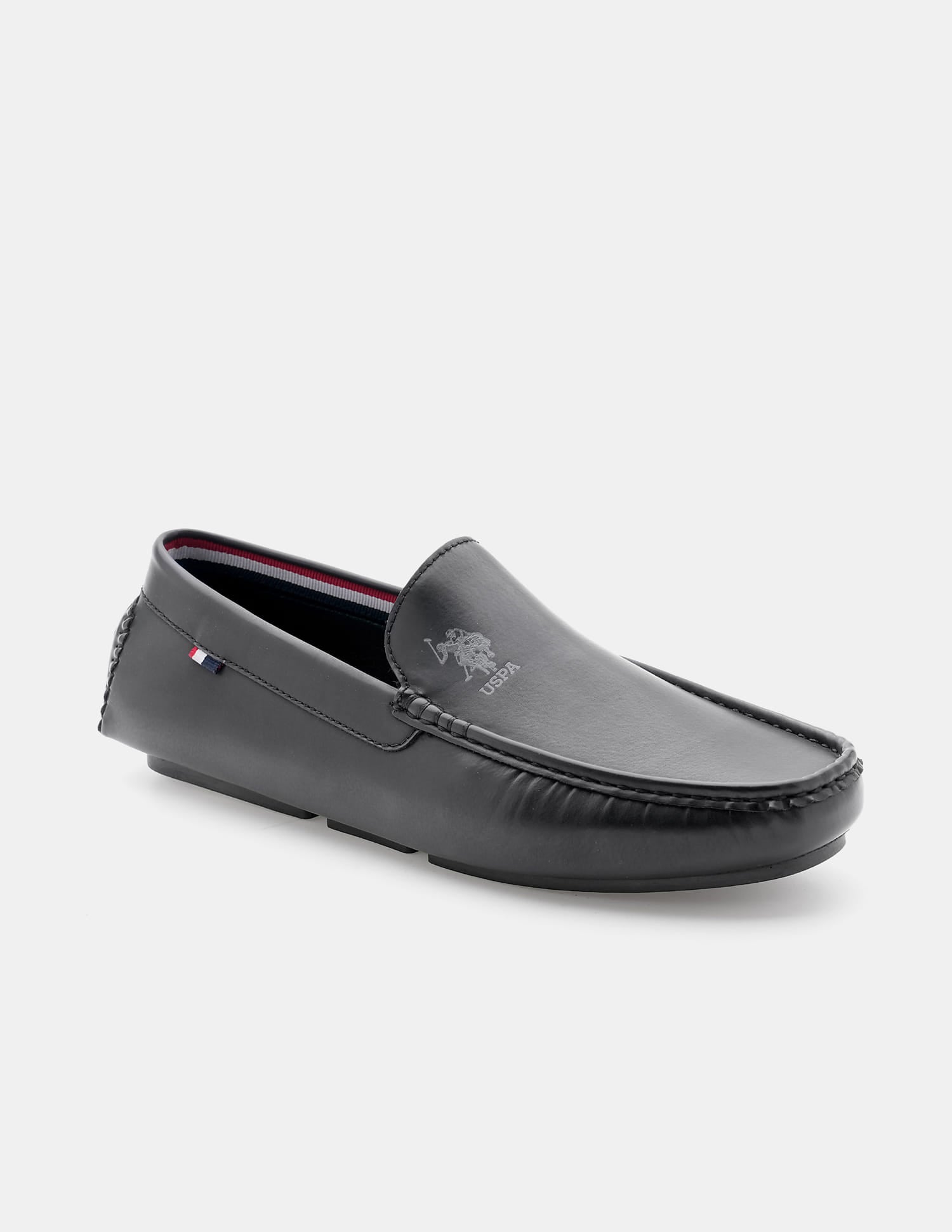 Men Aaron 6.0 Loafers Black - U.S. Polo Assn. India | Large