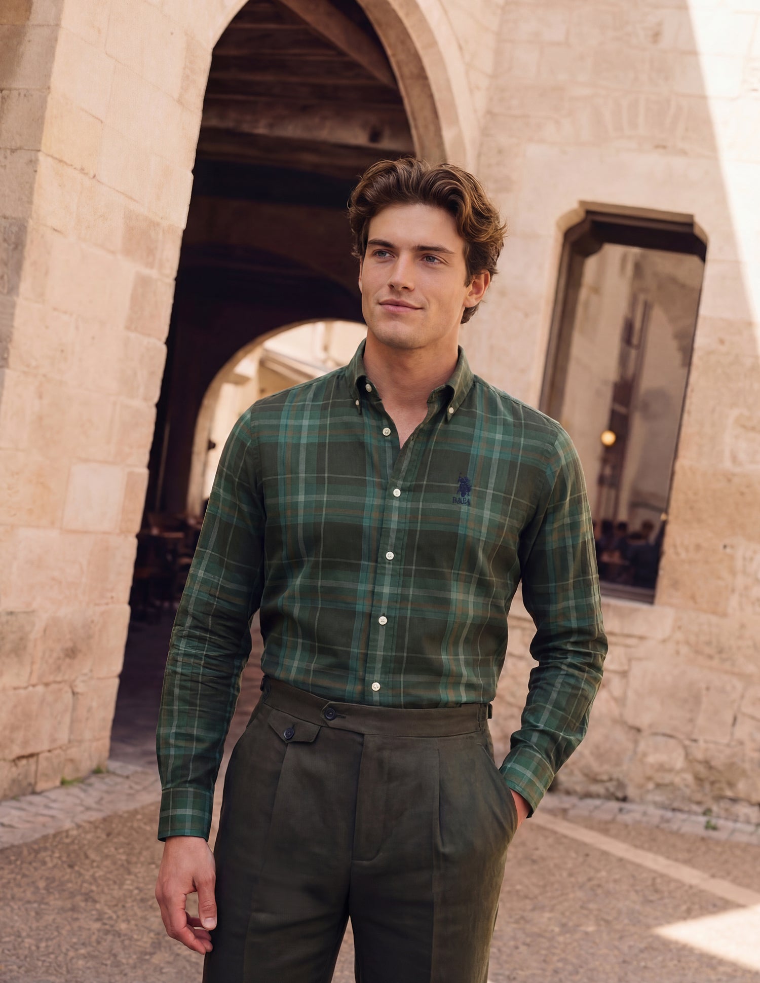 Tailored Fit Oxford Shirt