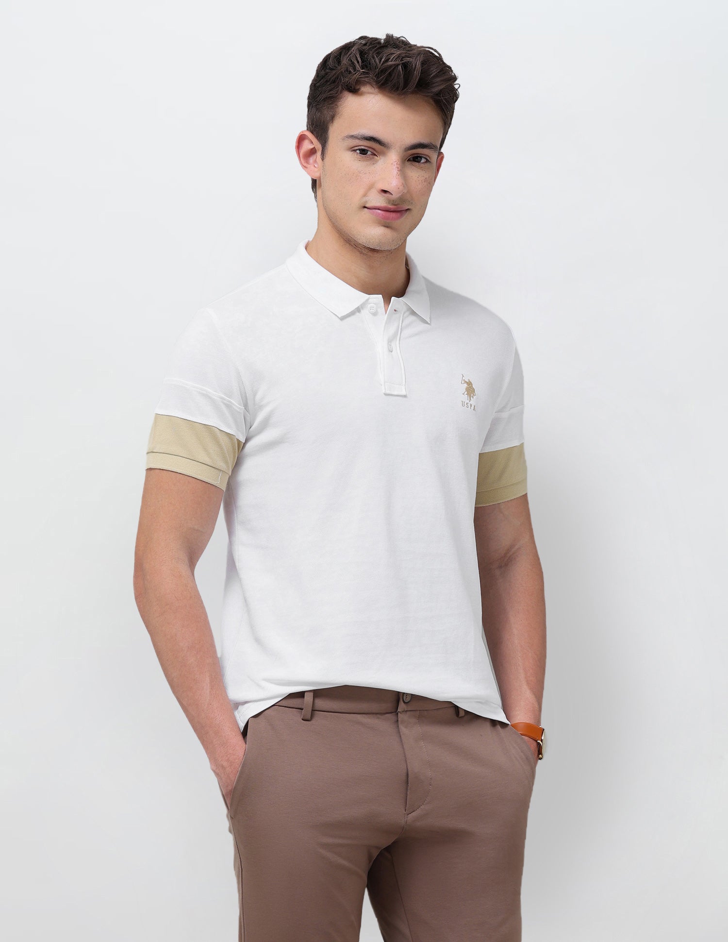 Solid Regular Fit Polo Shirt
