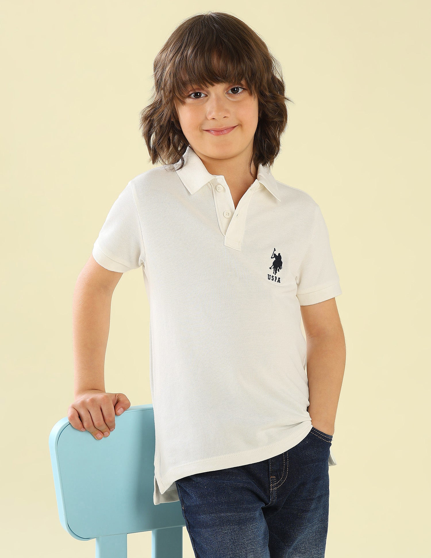 Solid Regular Fit Polo Shirt