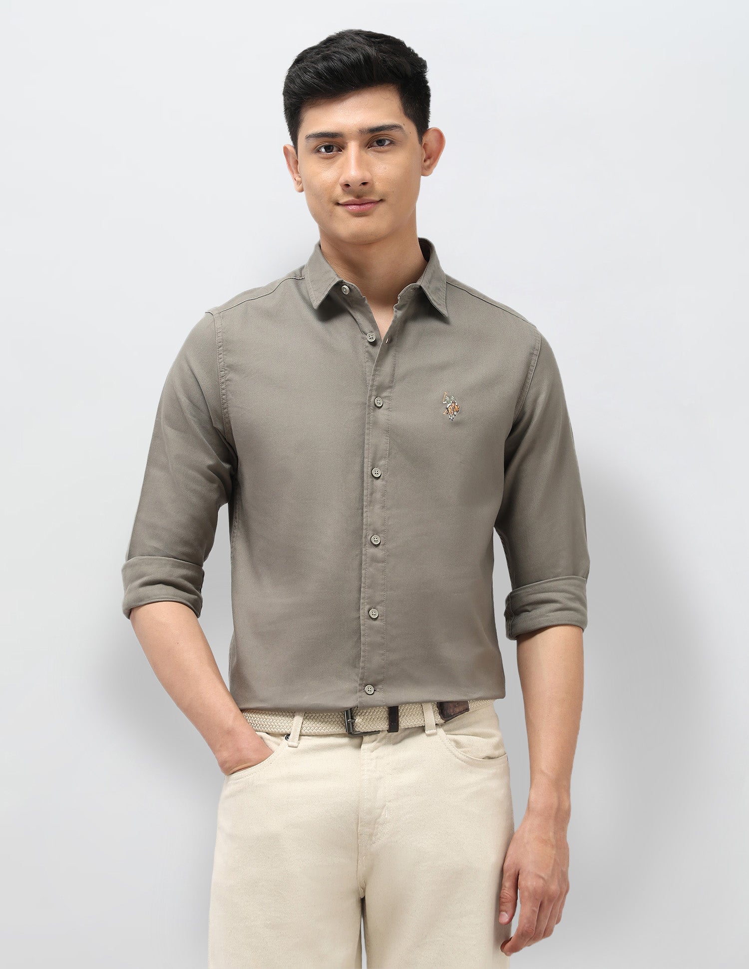 Twill Pure Cotton Shirt