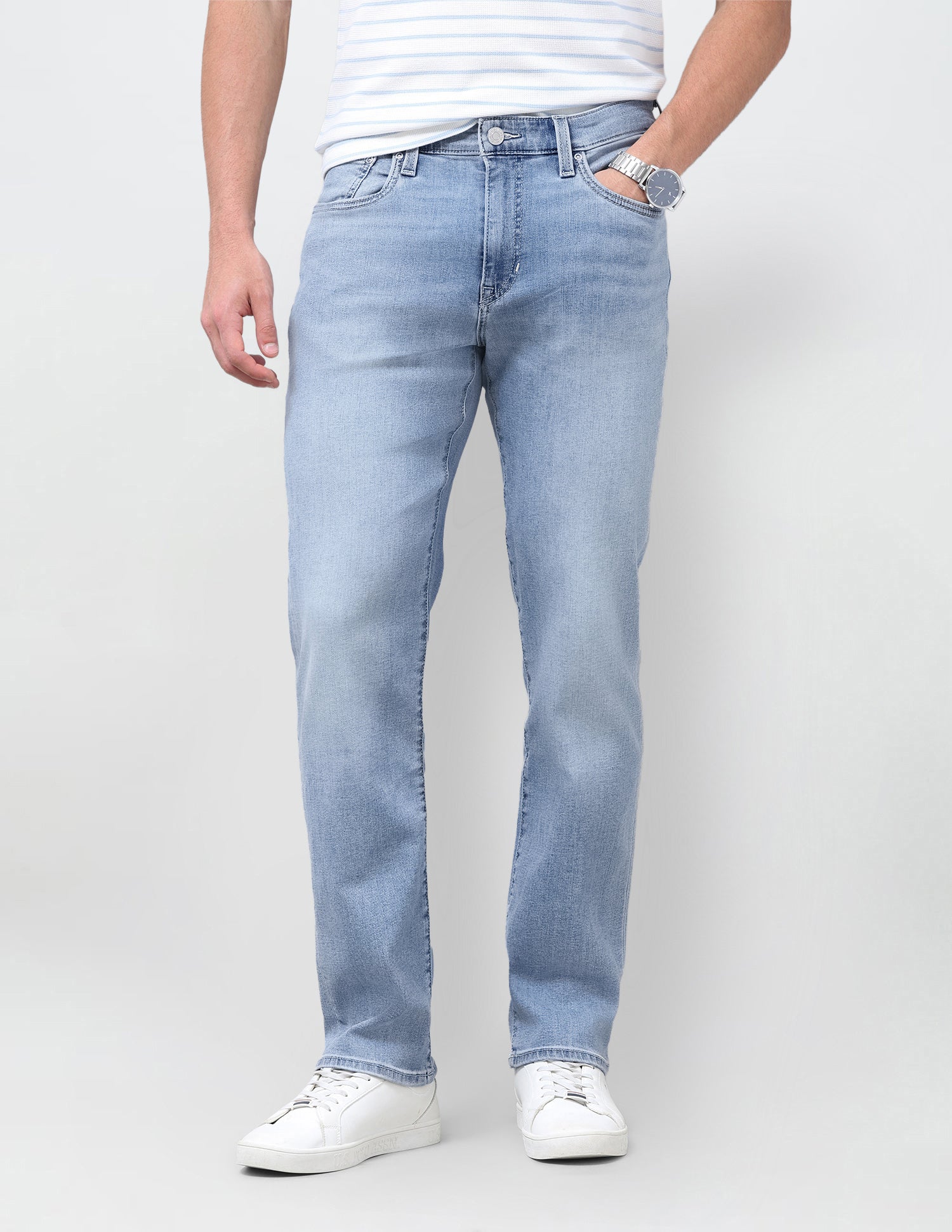 Pacho X Harold Slim Straight Fit Blue Jeans