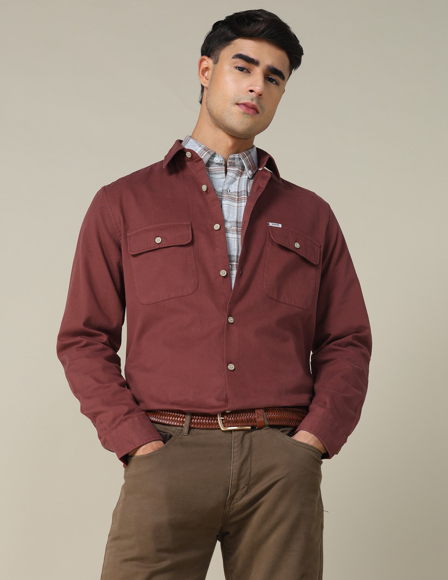 Twill Relaxed Fit Shirt