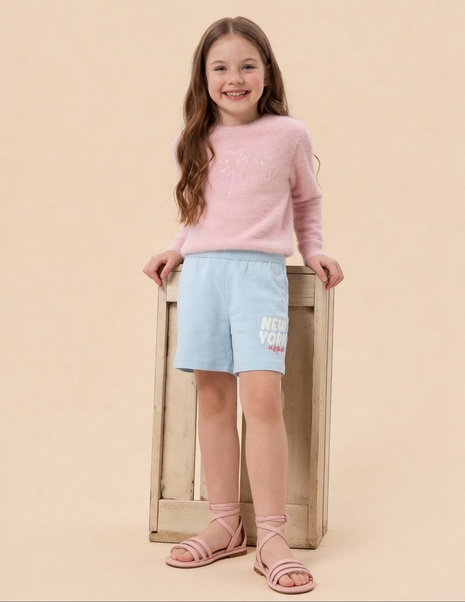 Typographic Comfort Fit Shorts