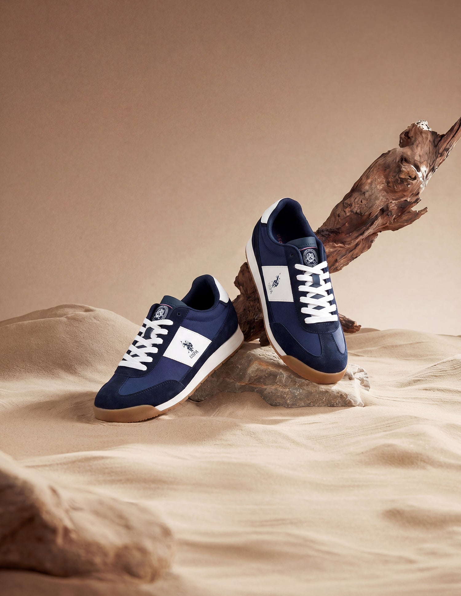 Round Toe Lace Ups Gallop Sneakers