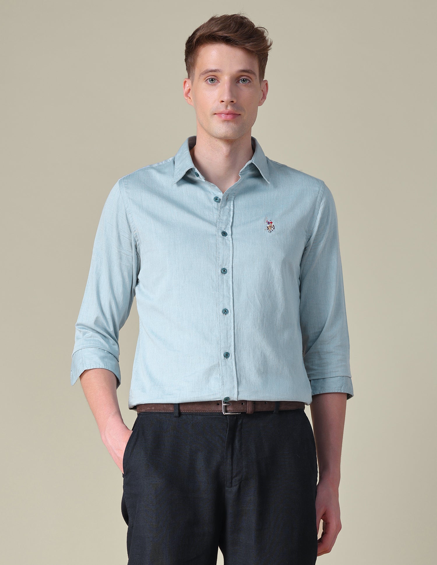 Twill Tailored Fit Shirt