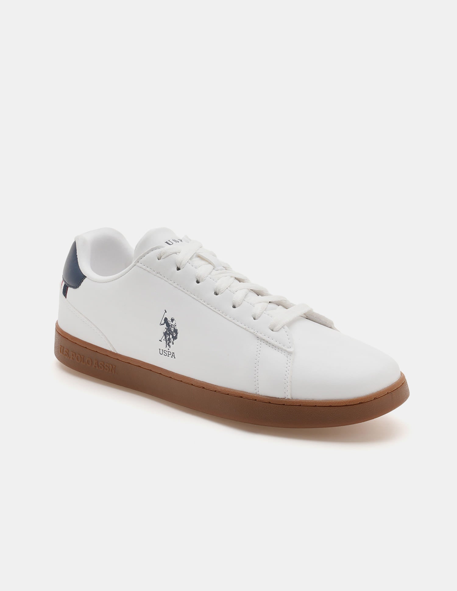 Men Solid Rheede 2.0 Sneakers White - U.S. Polo Assn. India | Large