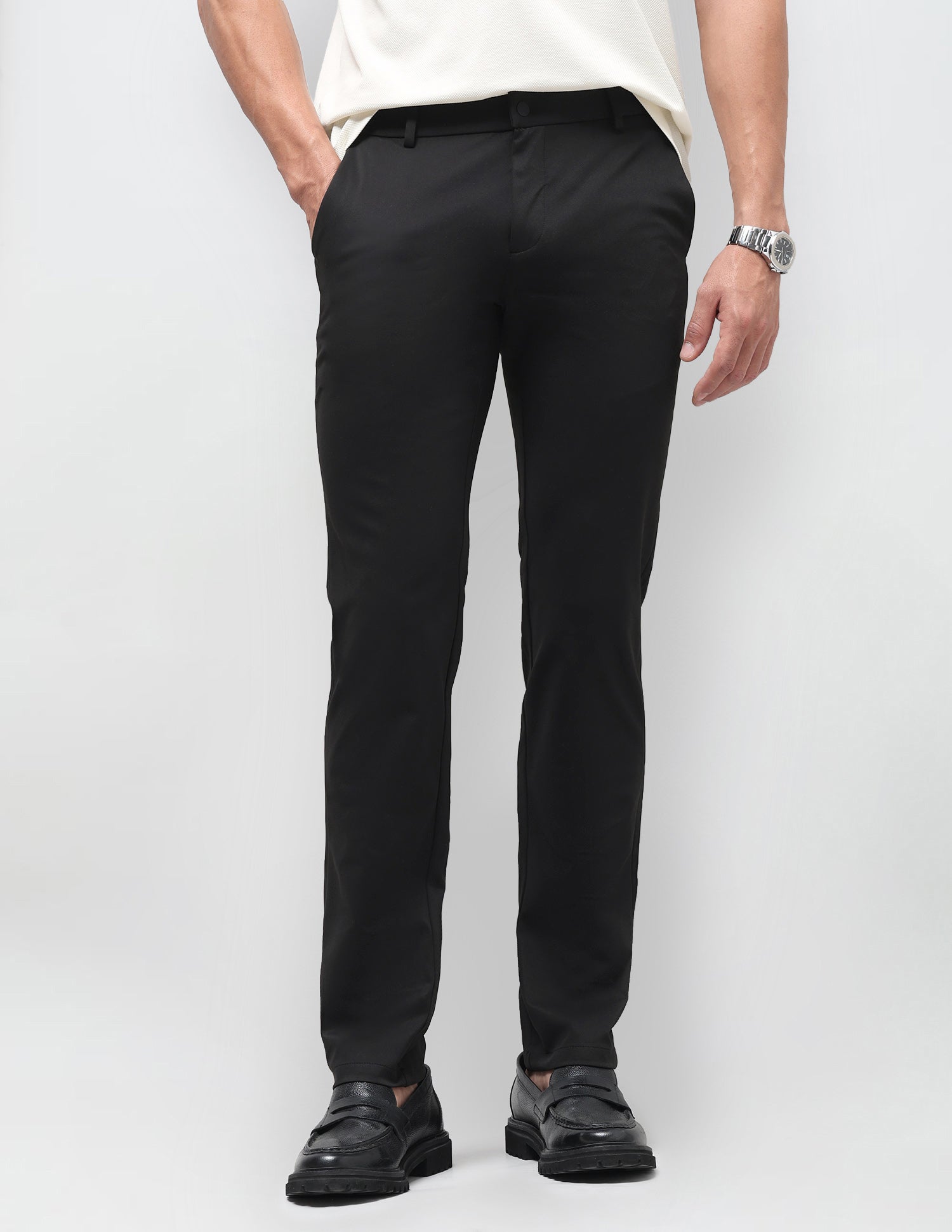 Denver Slim Fit Knitted Trousers