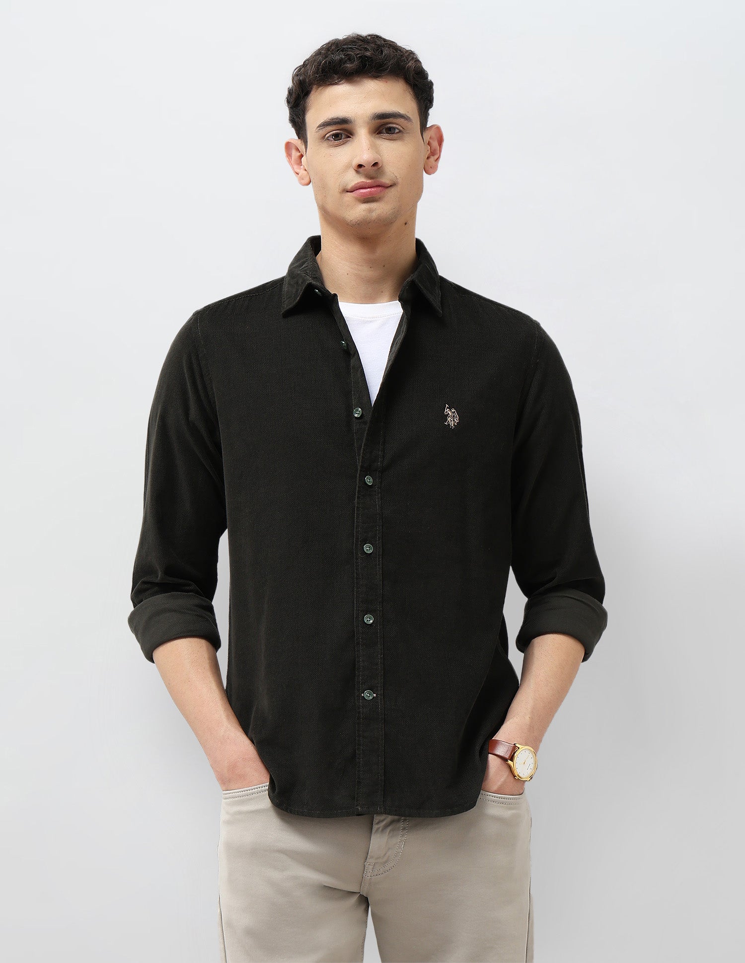 Corduroy Regular Fit Shirt