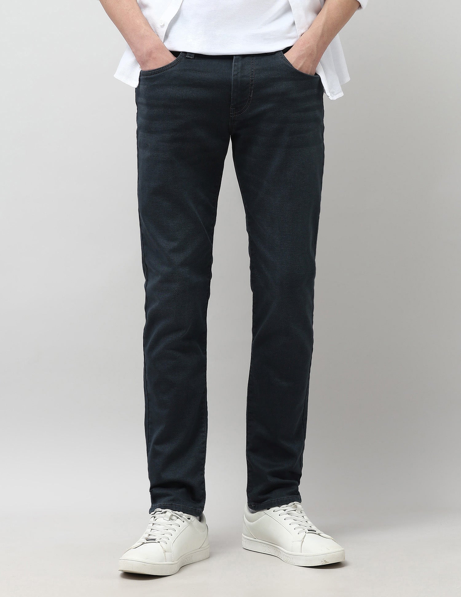 Brandon Slim Tapered Fit Green Jeans