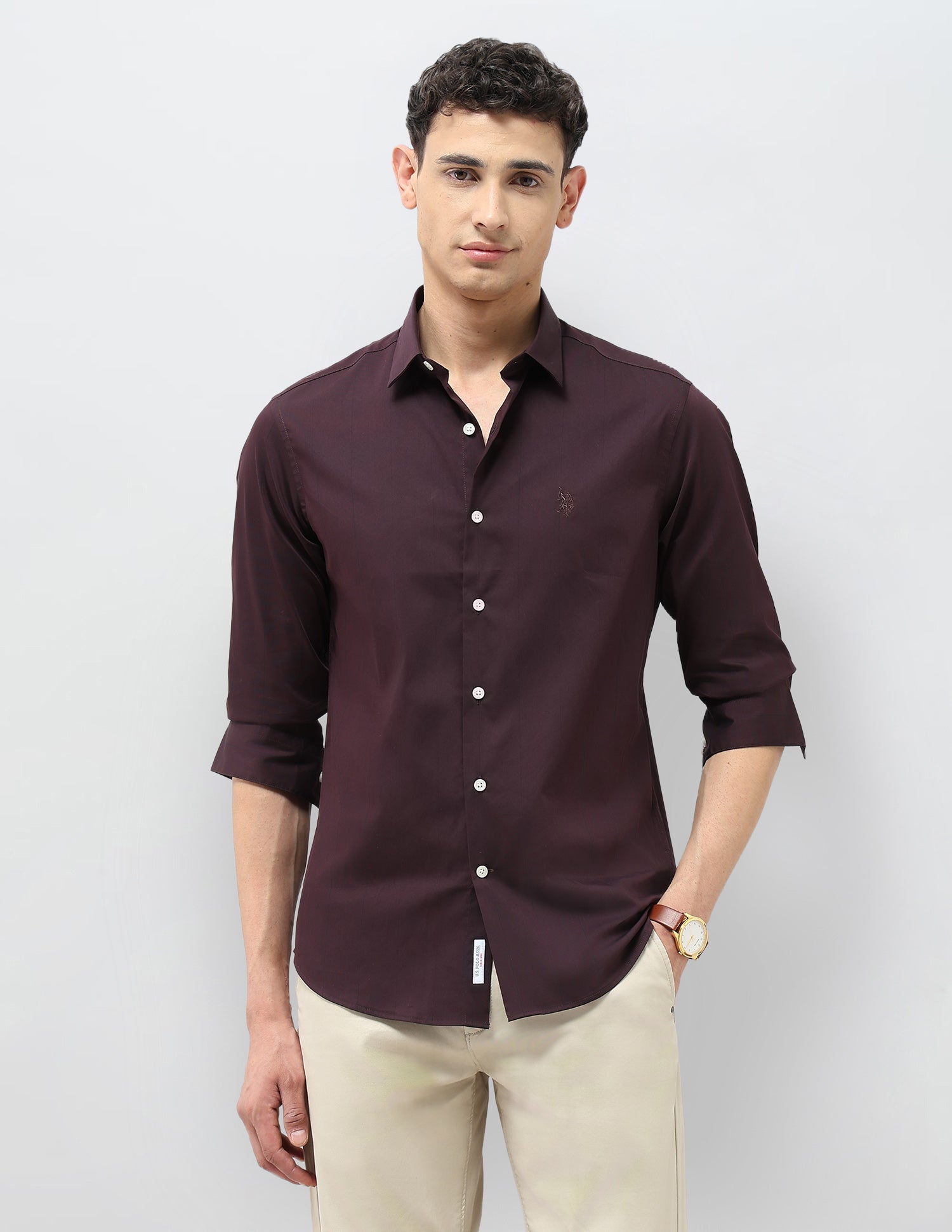 Twill Tailored Fit Shirt