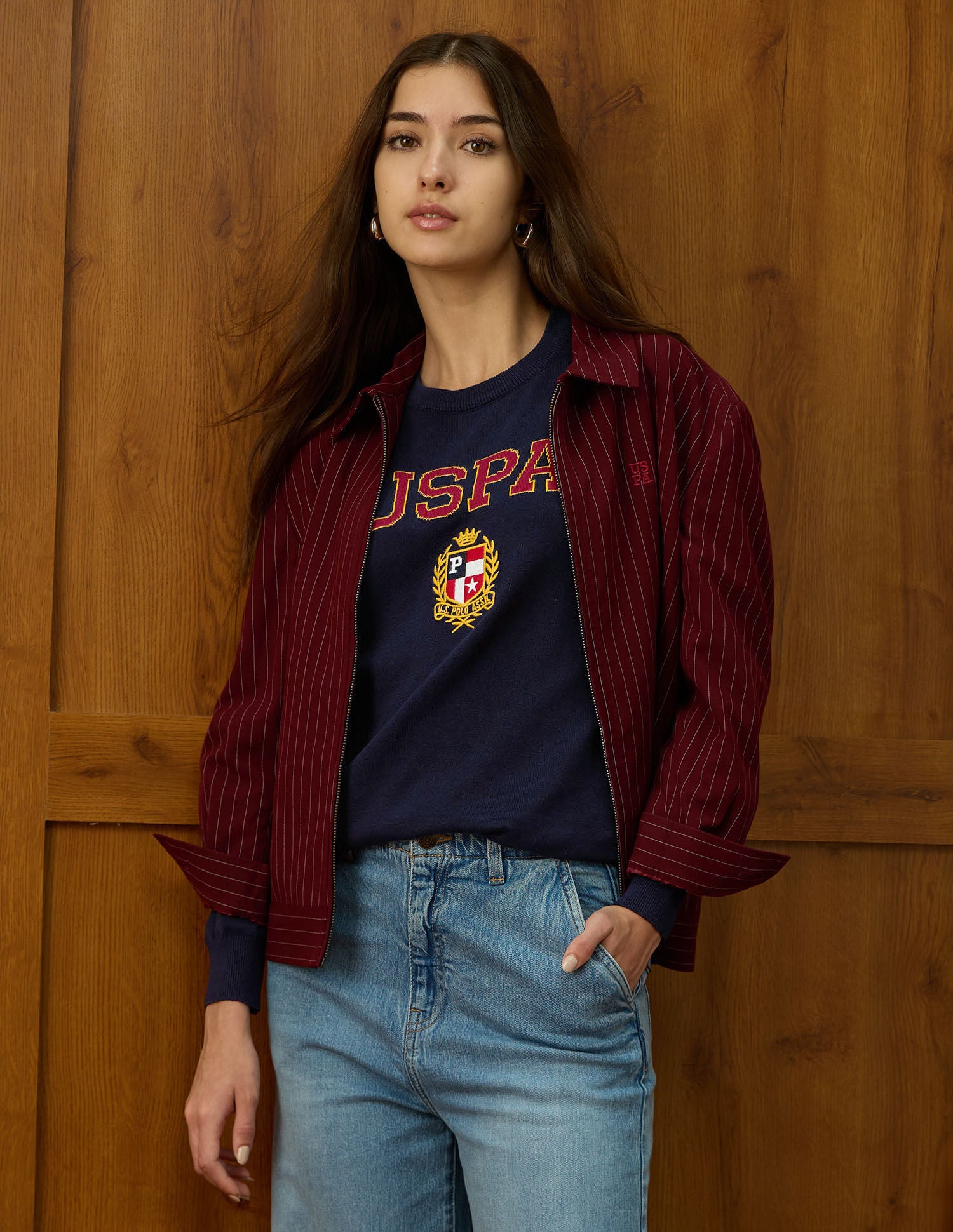 Appliqued Regular Fit Sweater