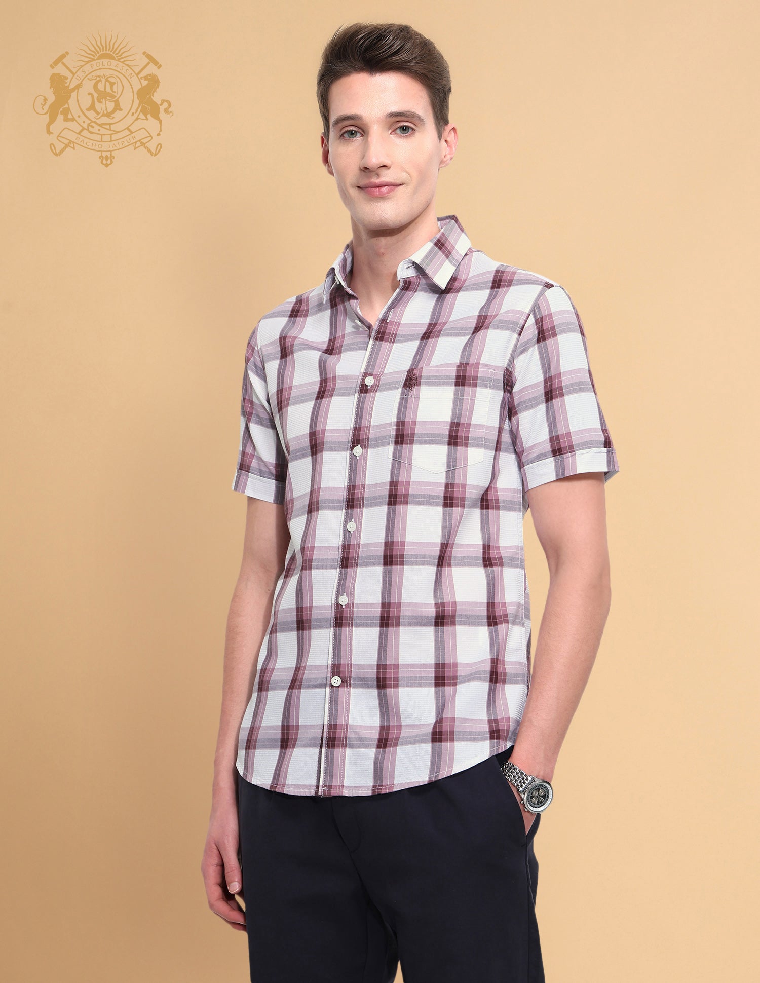 White Harbour Tartan Checked Shirt