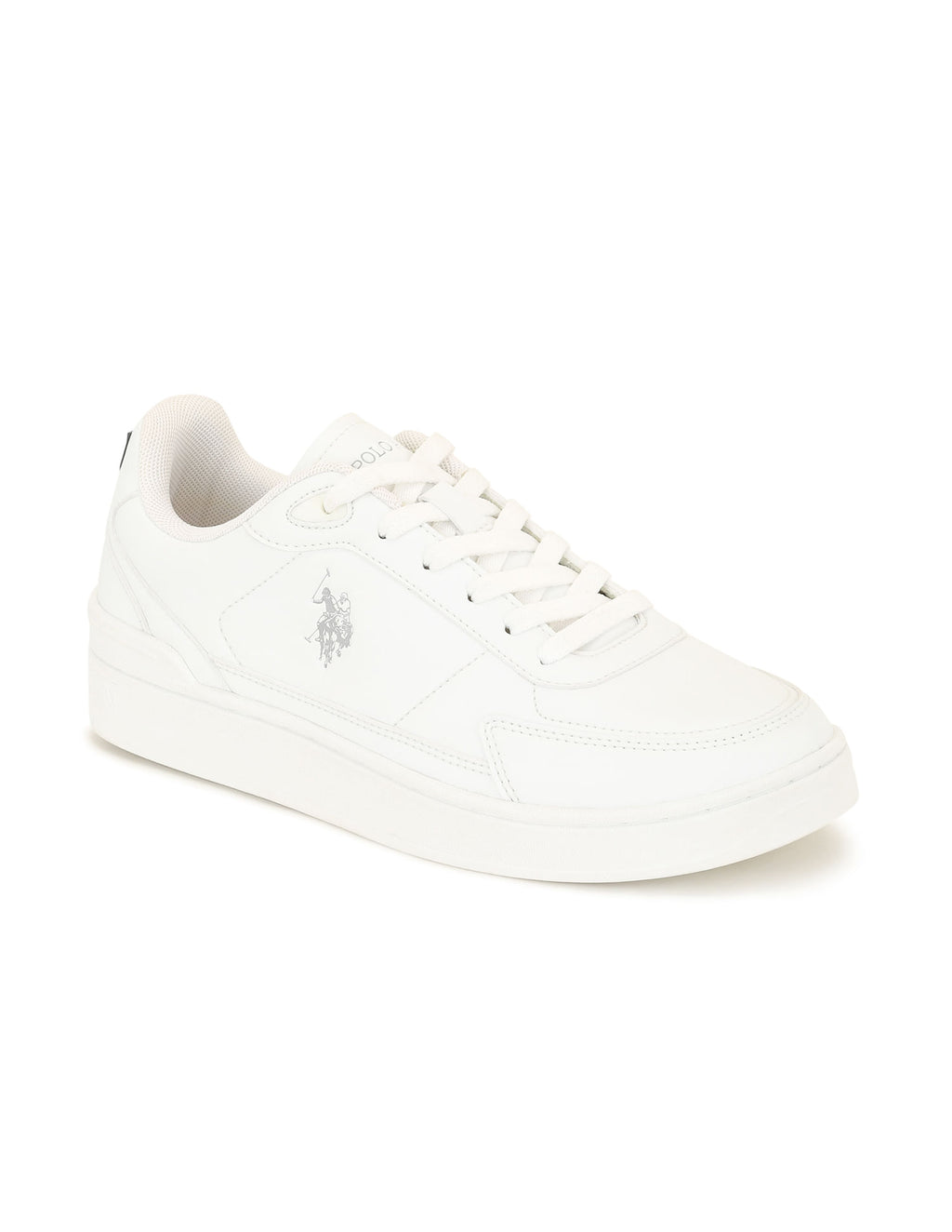 Men Round Toe Crest Sneakers