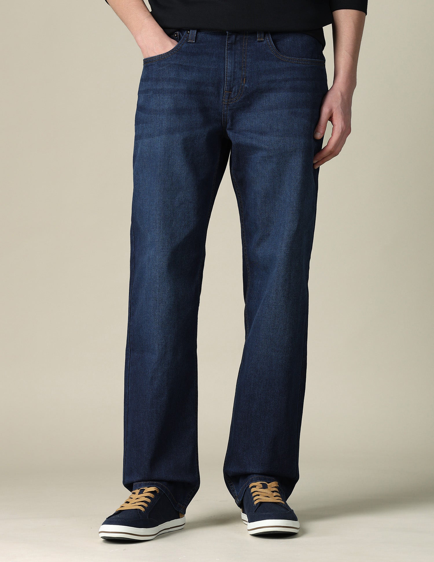 Shawn Relaxed Fit Blue Jeans