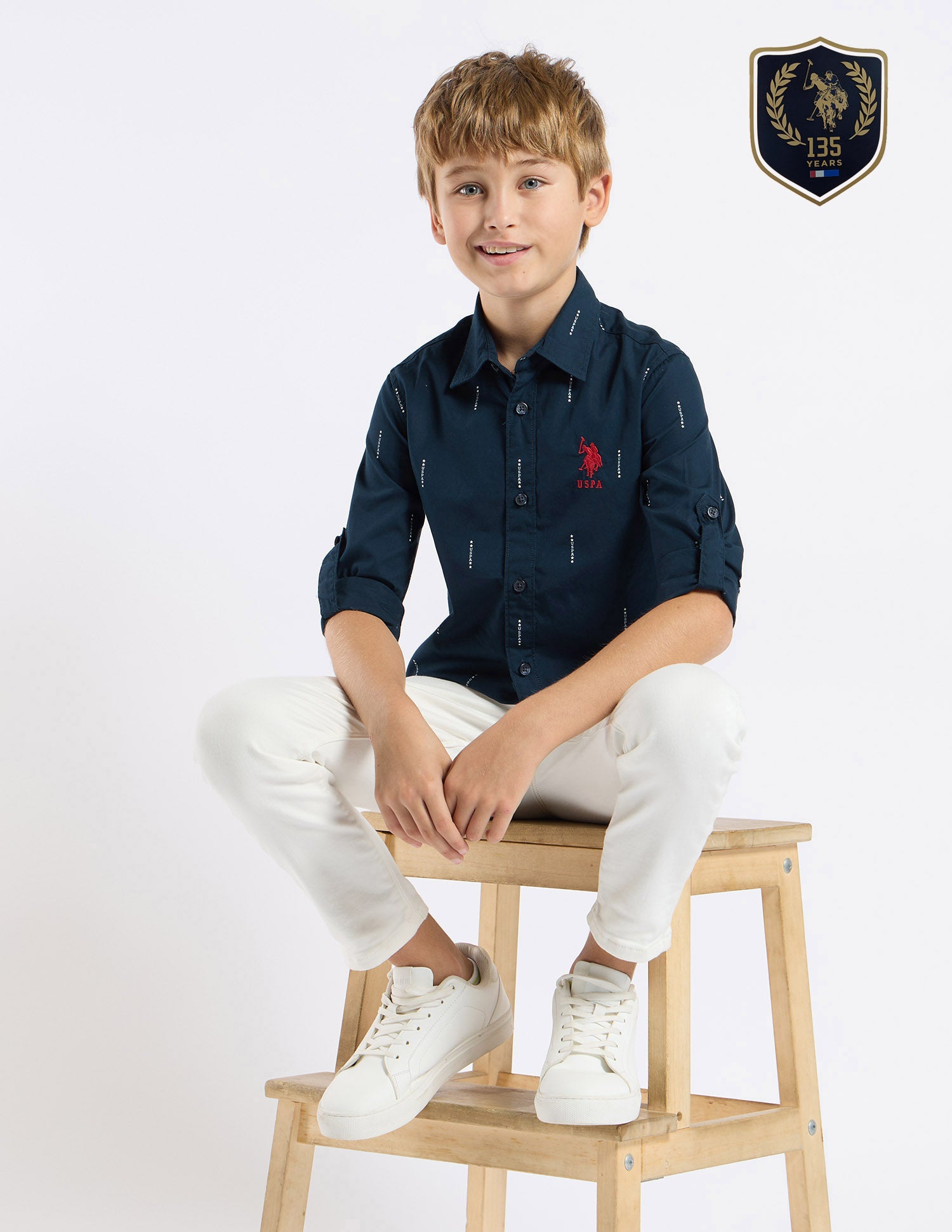 Boys Oxford Regular Fit Shirt