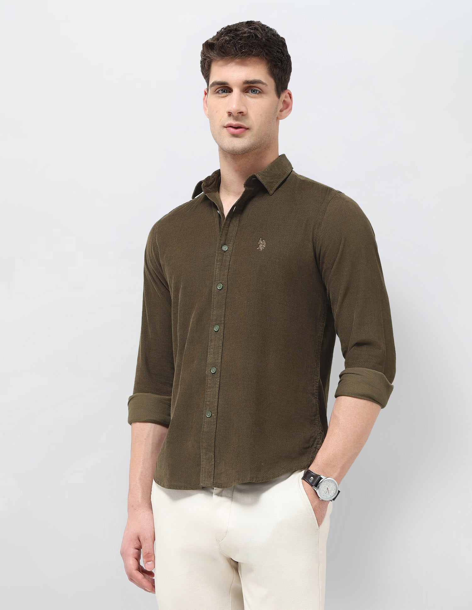 Corduroy Regular Fit Shirt