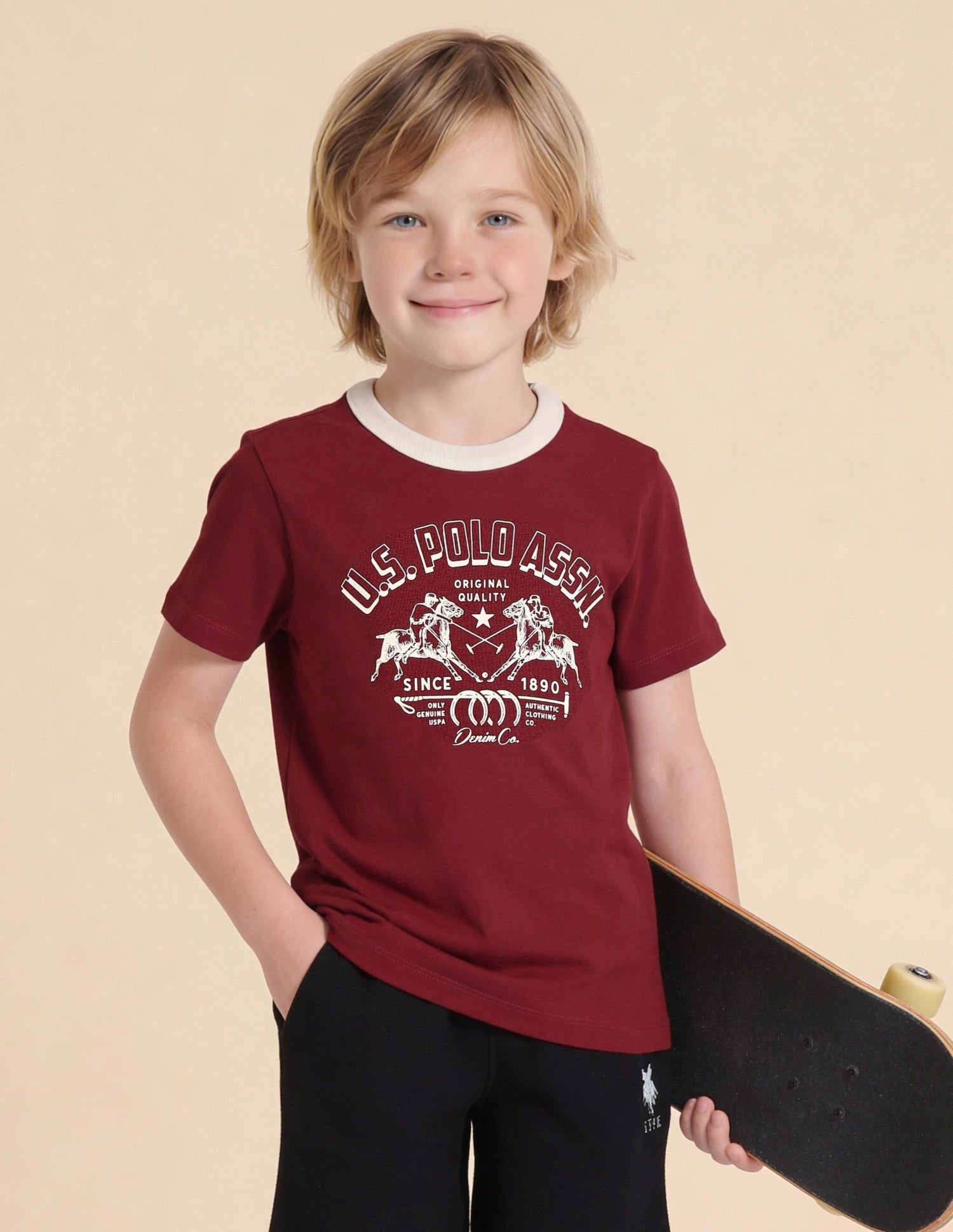 Graphic Brand Printed Regular Fit T-Shirt