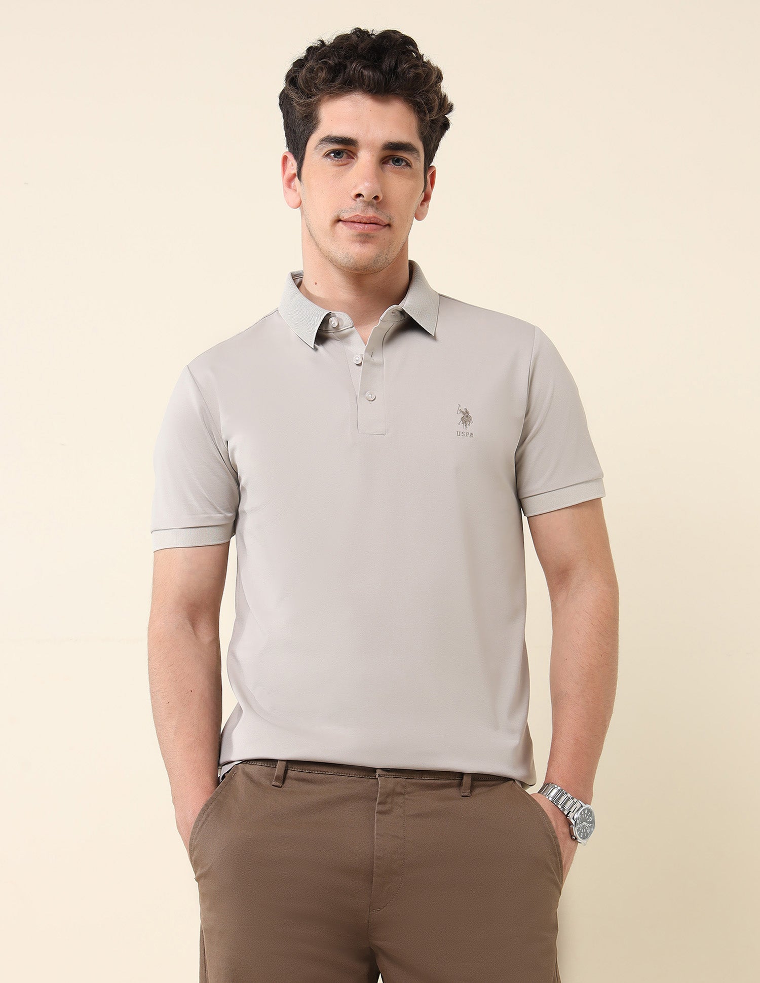 Solid Gentleman's Club Polo Shirt